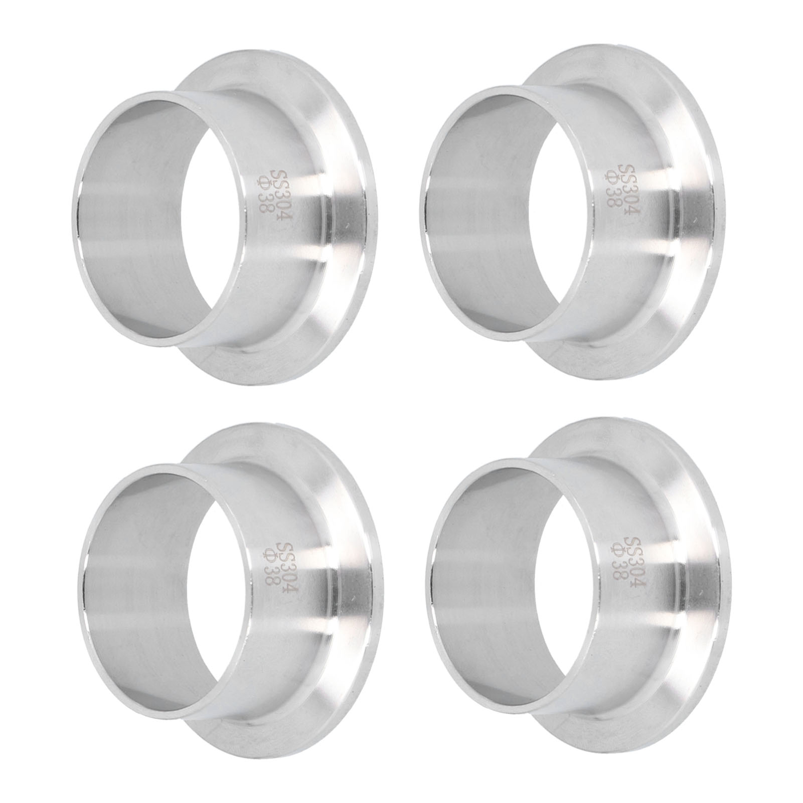 4 Stück Hygienische Schnellkupplungen Aus Edelstahl 304, Hygienische Schnellgelenke/spannfutterverbinder