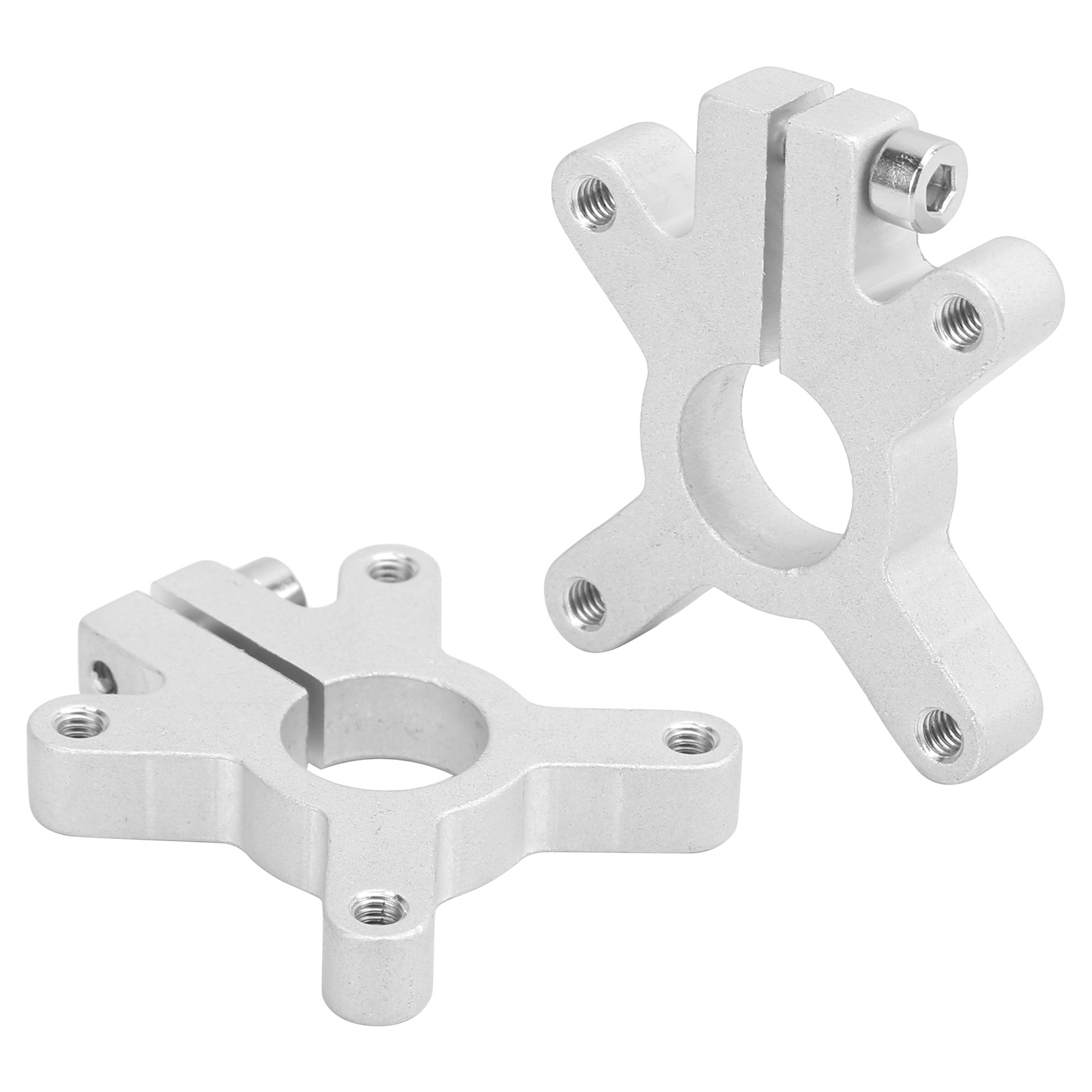 Wellenklemme, Rundteile, Schraubbefestigung, Montagefuß, Aluminium-klemmzubehör 3302‑0032‑0015