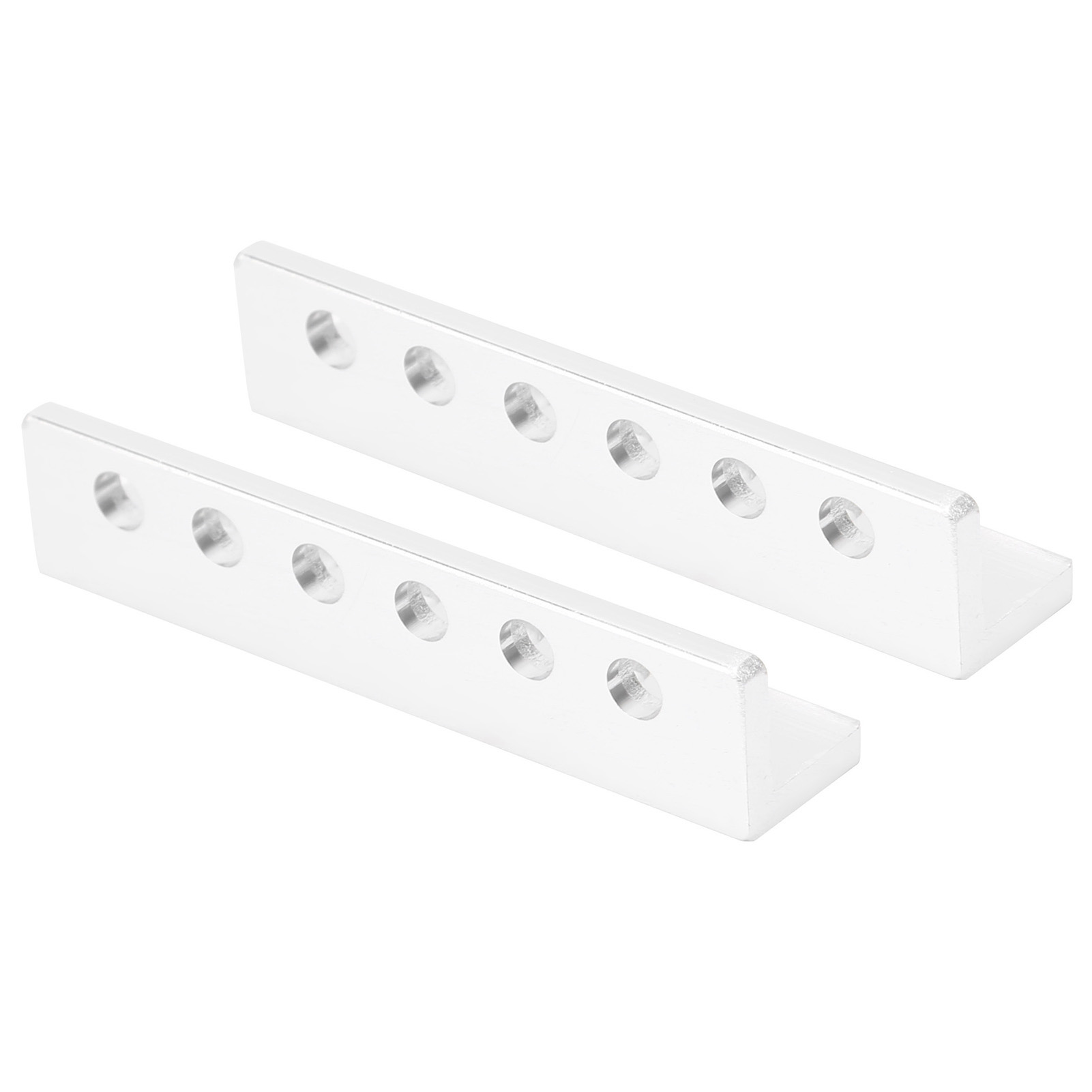 2 Stück Aluminium-flachträger, 6-loch, L-förmig, Roboterzubehör, 12 X 12 X 56 Mm, 3103-0006-0056