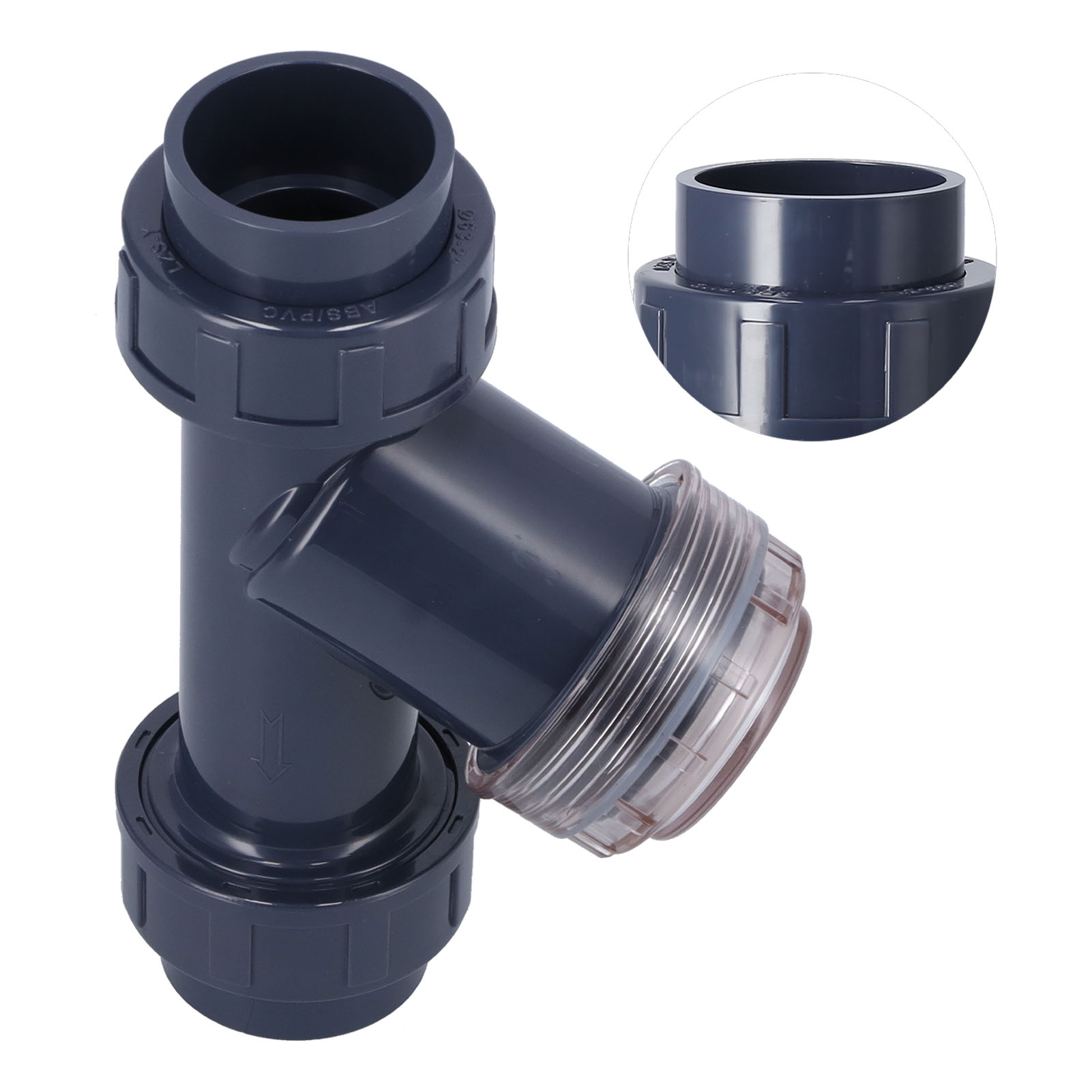 Tropfbewässerungsfilter Aus Pvc, Y-filter Für Wasserregulierungsrohre, Geeignet Für Garten, Gewächshaus Und Landwirtschaft