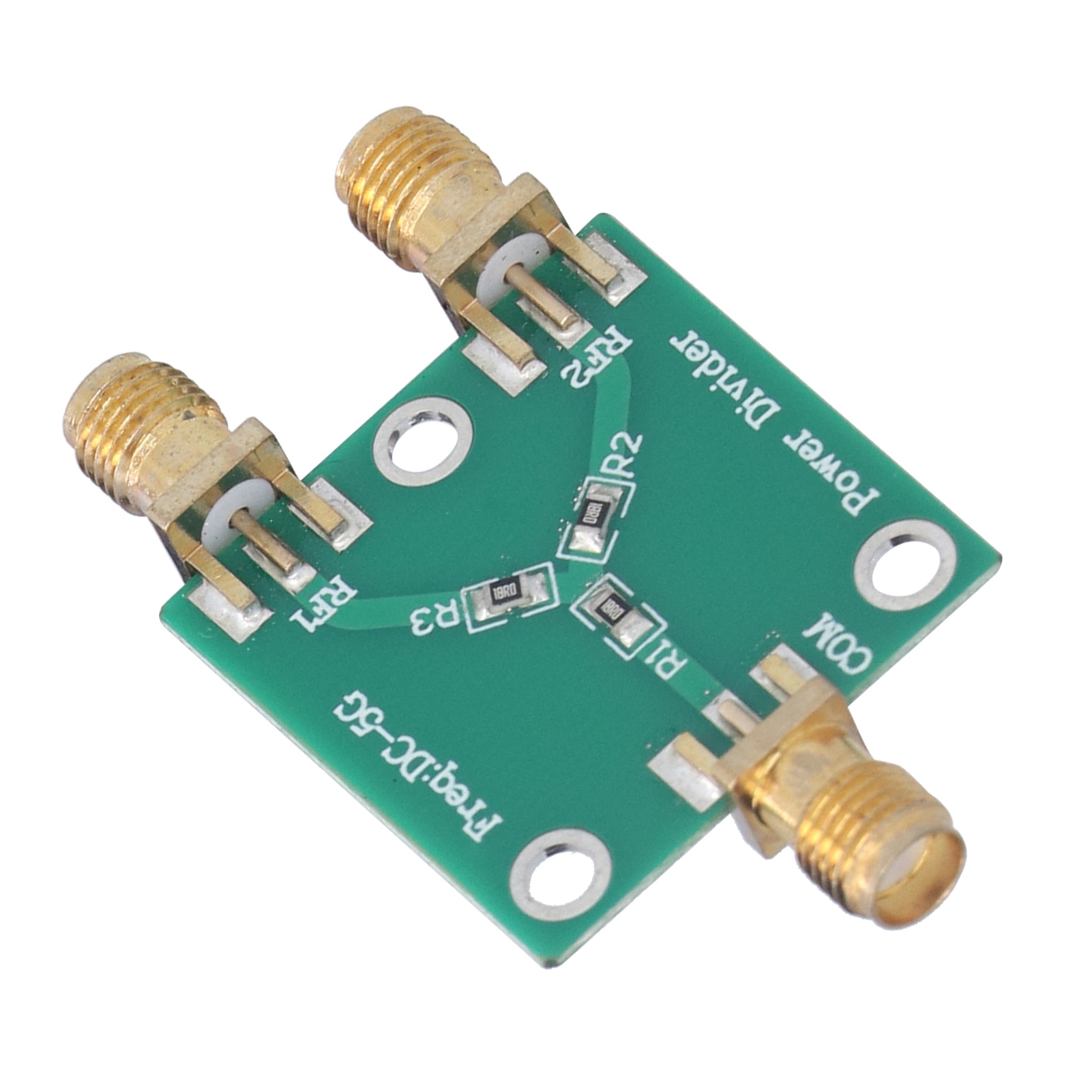 Widerstands-leistungsteilermodul Hf 2-wege-splitterplatine Verteiler Dc‐5ghz 6db 0,5w