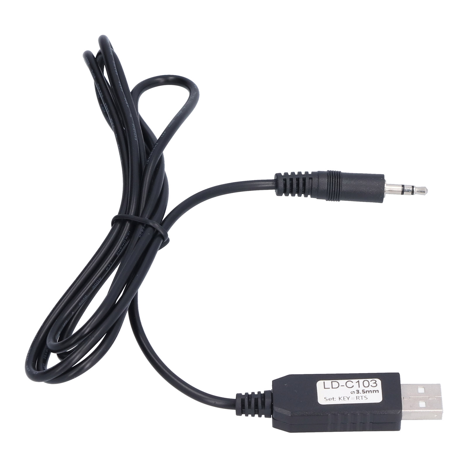 Usb-schnittstellensteckerkabel Cw-automatik-aufnahmemodul Für Amateurfunk-anschlussleitung 3,5 Mm