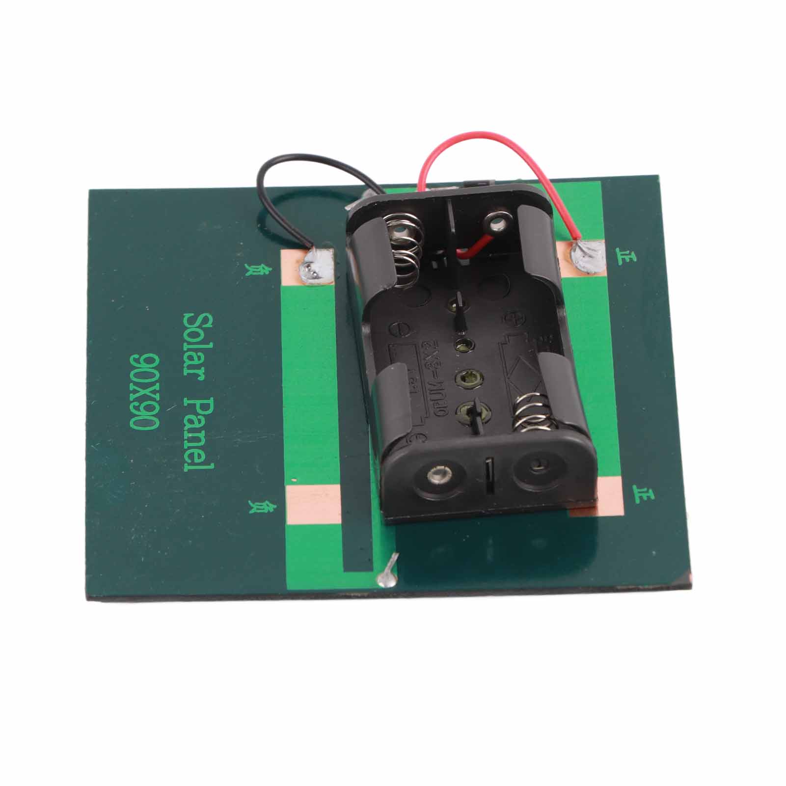 Solarpanel-ladegerät, 1 W, Dc 4 V, Für 2 X Aa 1,2 V Batterien