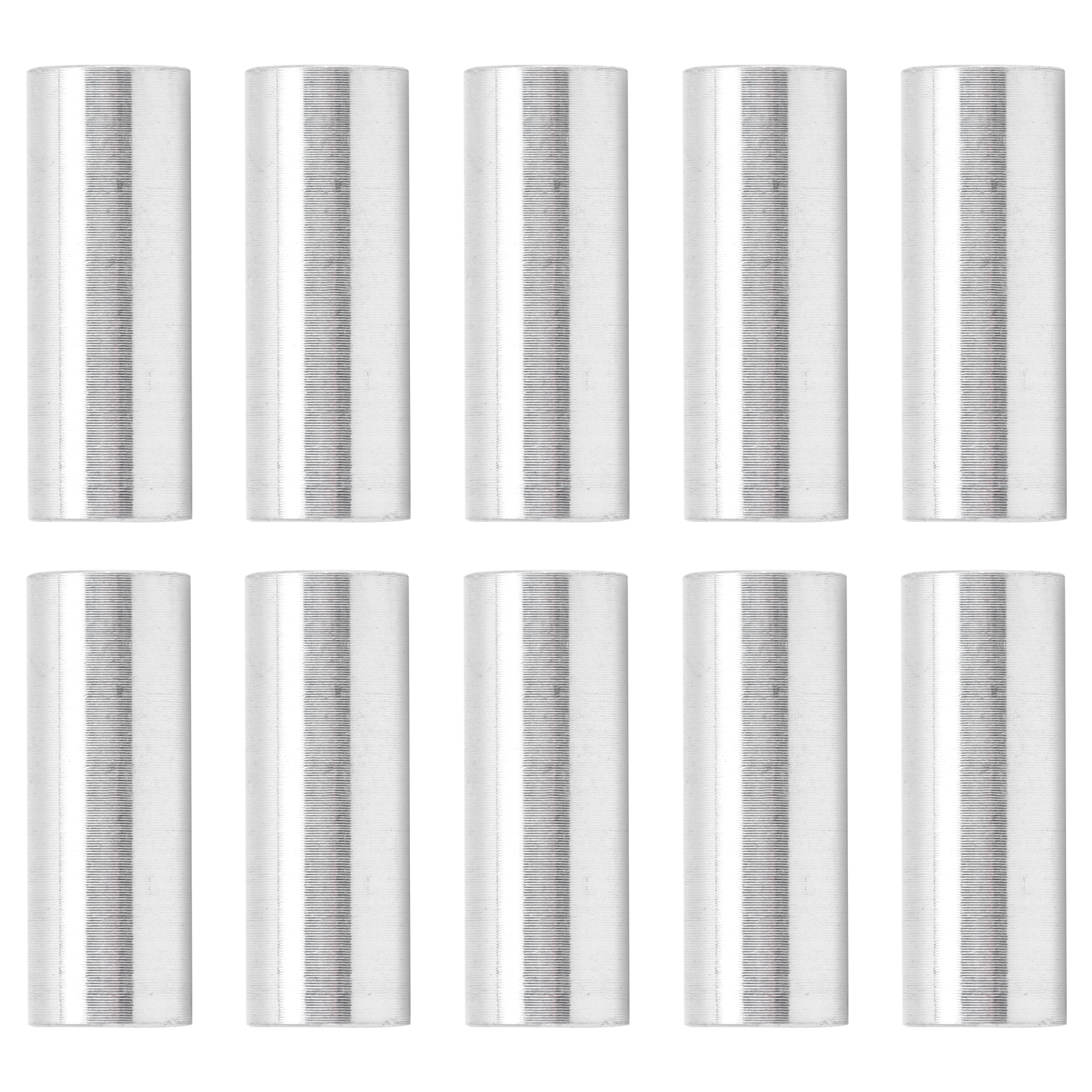10 Stück Runde Distanzstücke Aus Aluminiumlegierung, Ohne Gewinde, 6 Mm Außendurchmesser, 16,5 Mm Lang