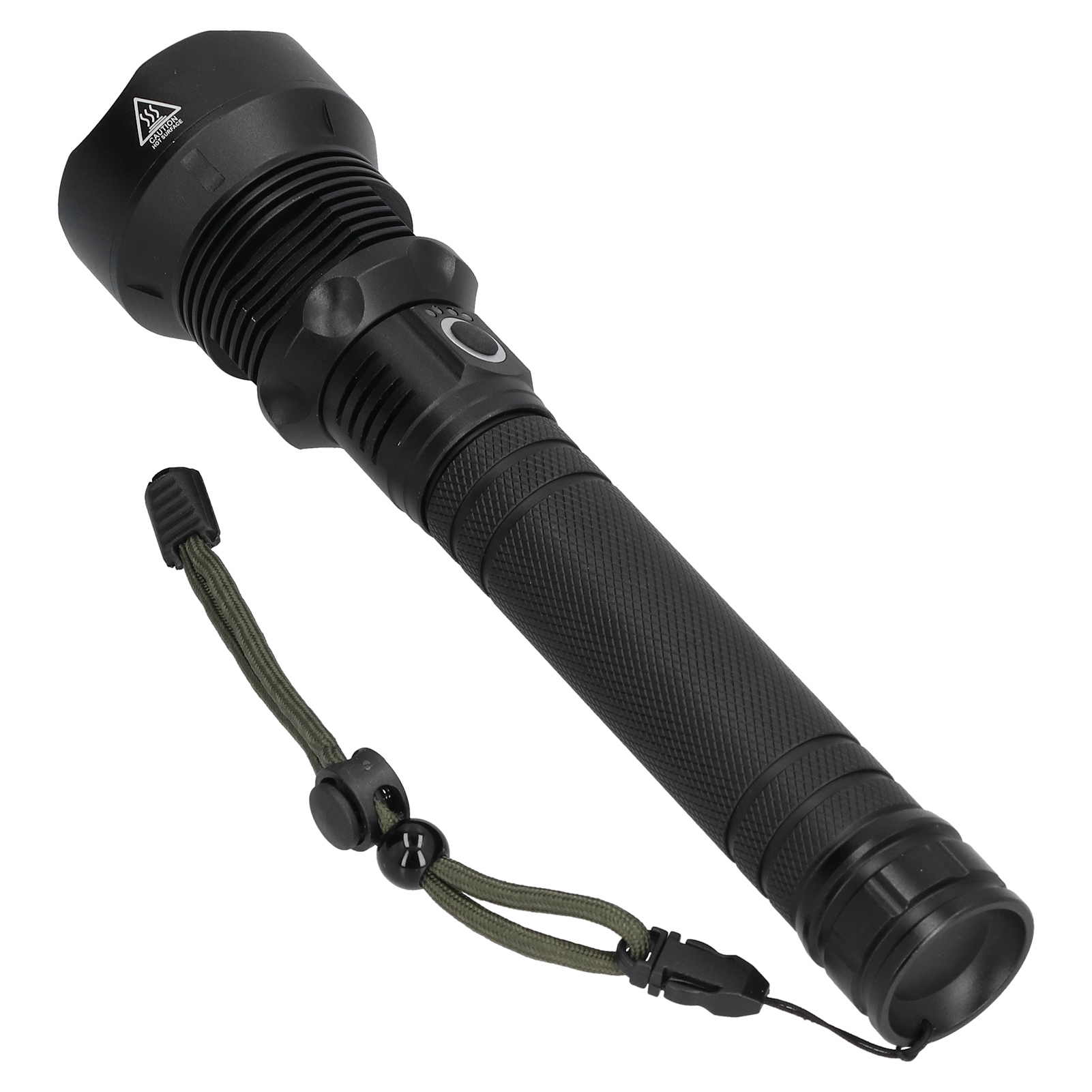 Led-taschenlampe, Usb-wiederaufladbar, Wasserdicht, Zoombar, 3 Leuchtmodi, 3,7 V–4,2 V, 20 W