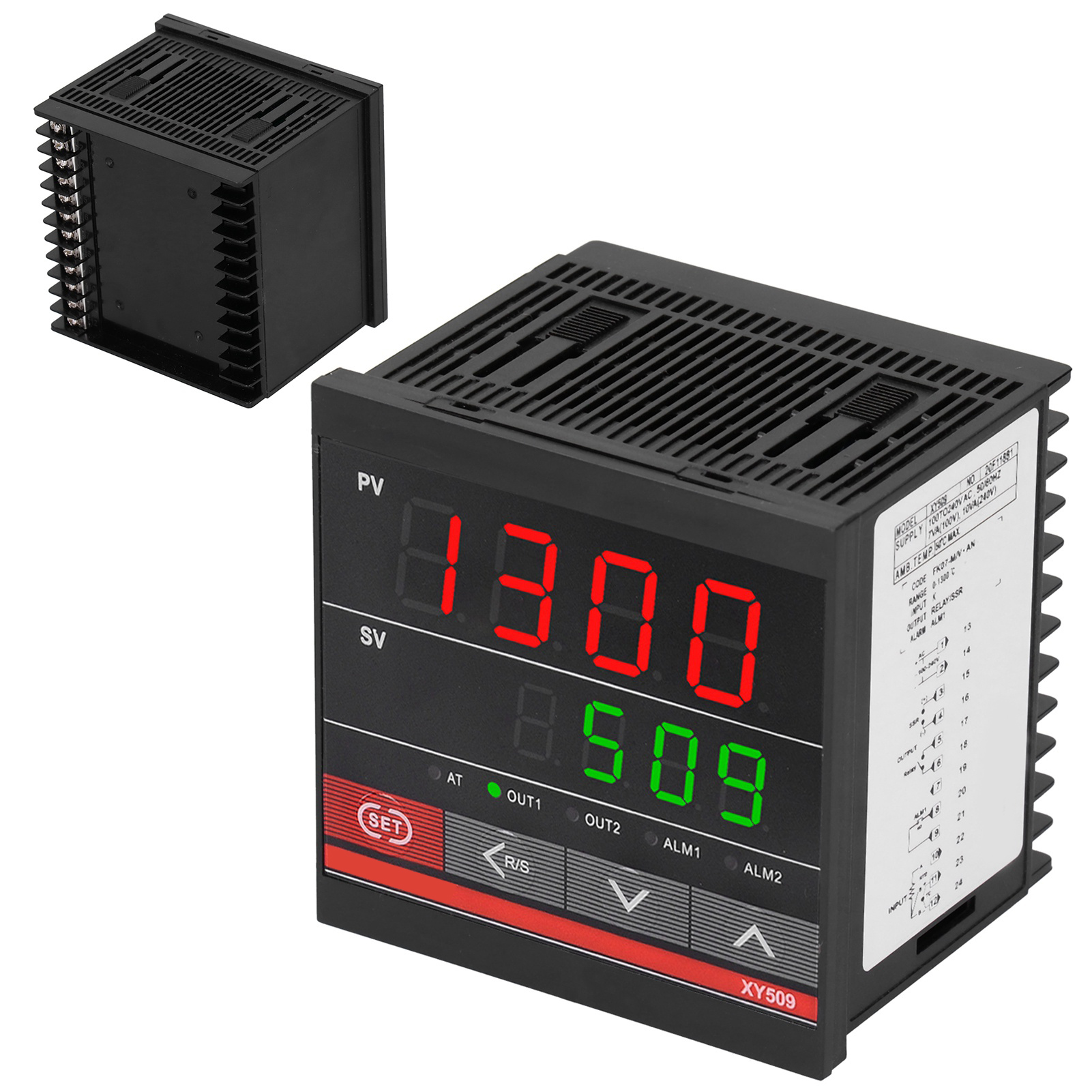 Temperaturregler Pid Heiz- Und Kühlrelais Universalgerät Xy509 100–240 V Ac