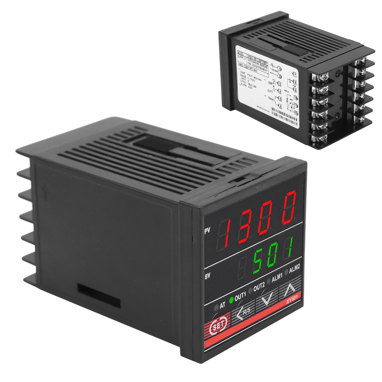 Digitales Pid-temperaturregler-heiz-/kühlrelais Mit Montagehalterung, 240 V Wechselstrom