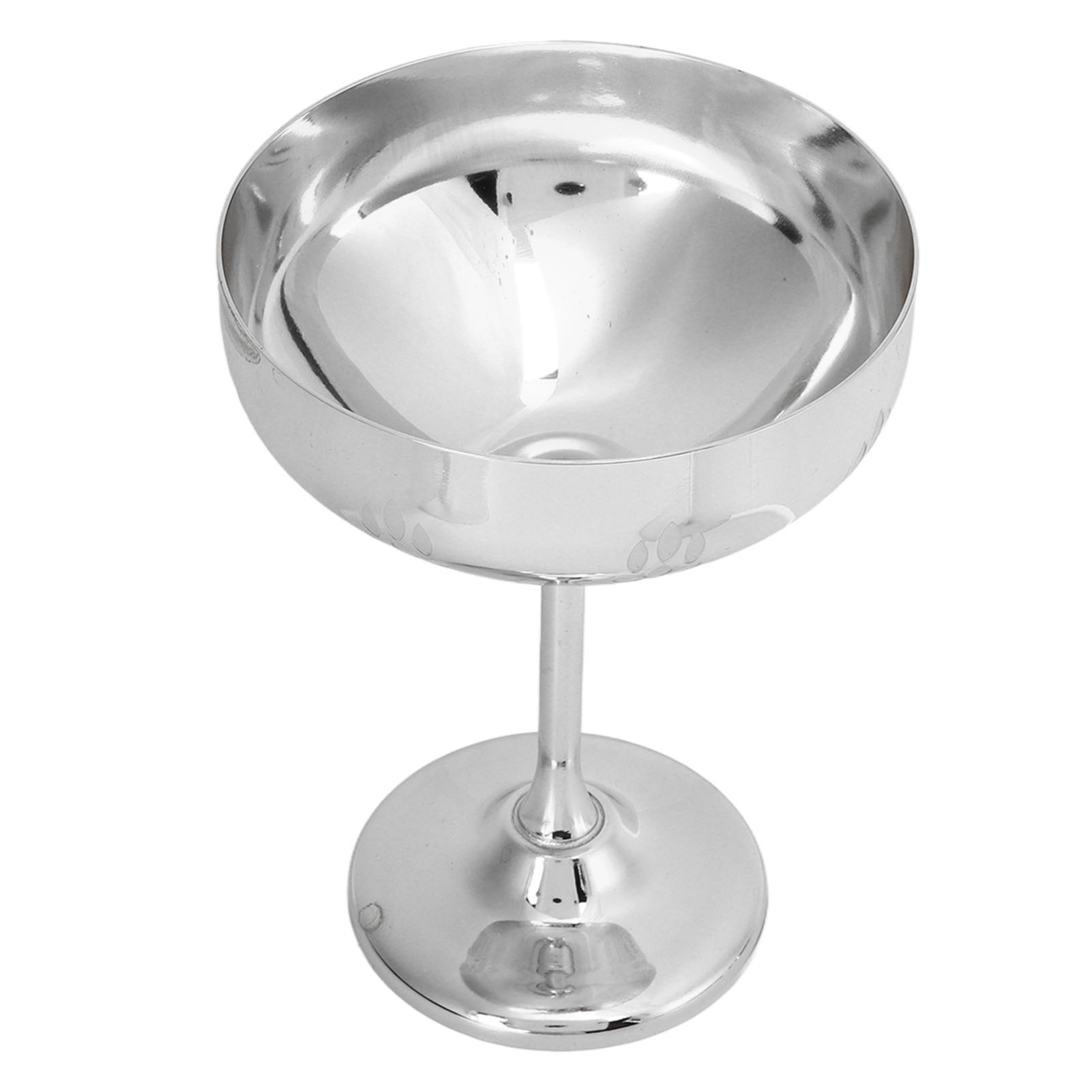 Champagnerglas Aus Metall, Edelstahl 304, Gravierter Kelch, Rotweinglas Für Bar Und Party, Dekorative Becher, Weizenährenbecher, Spiegel