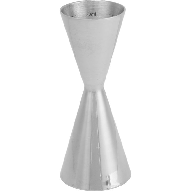 Doppelter Weinausschank Aus Edelstahl 304, Japanisches Design, All-in-one, Polierte Oberfläche, Für Barkeeper, 30 Bis 45 Ml