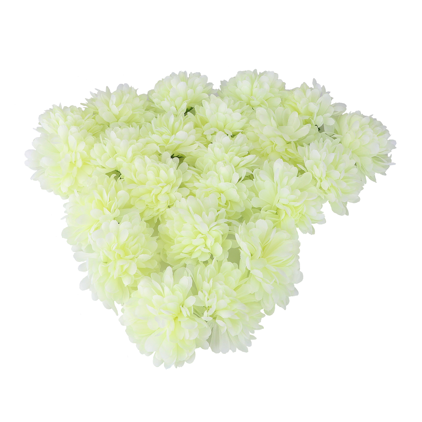 50 Künstliche Ringelblumen, Cremefarben, 10 Cm, Girlande Aus Künstlichen Blütenköpfen Für Hochzeiten, Heimdekoration Und Weihnachtsdekoration
