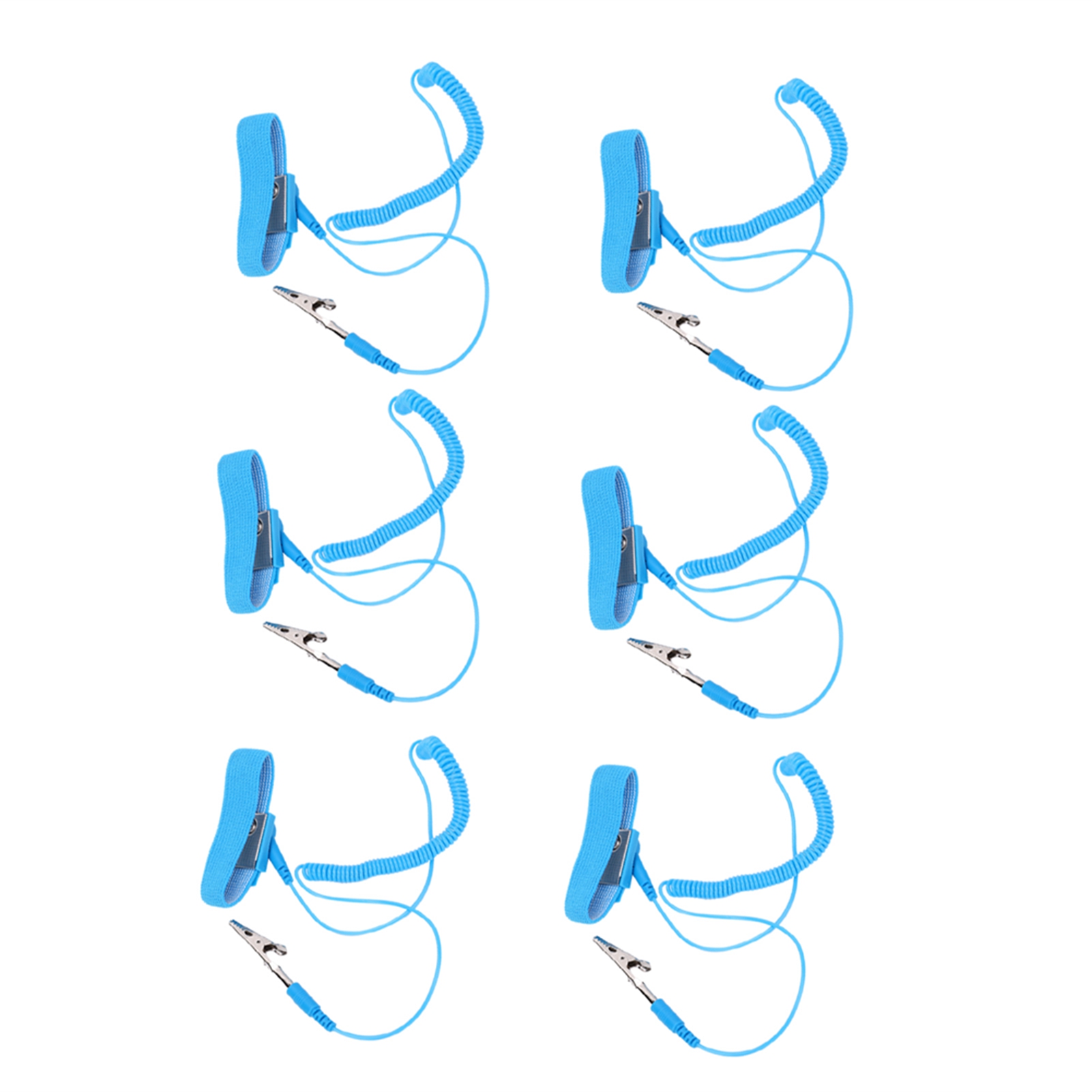 10 Stück Antistatische Pu-armbänder, Elastisch, Verstellbar, Elektrostatische Armbänder, Esd-zubehör
