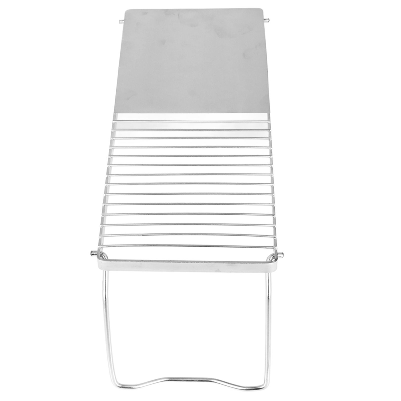 Multifunktionaler, Klappbarer Grillständer Aus Edelstahl Für Den Außenbereich – Ideal Zum Grillen, Campen Und Reisen.