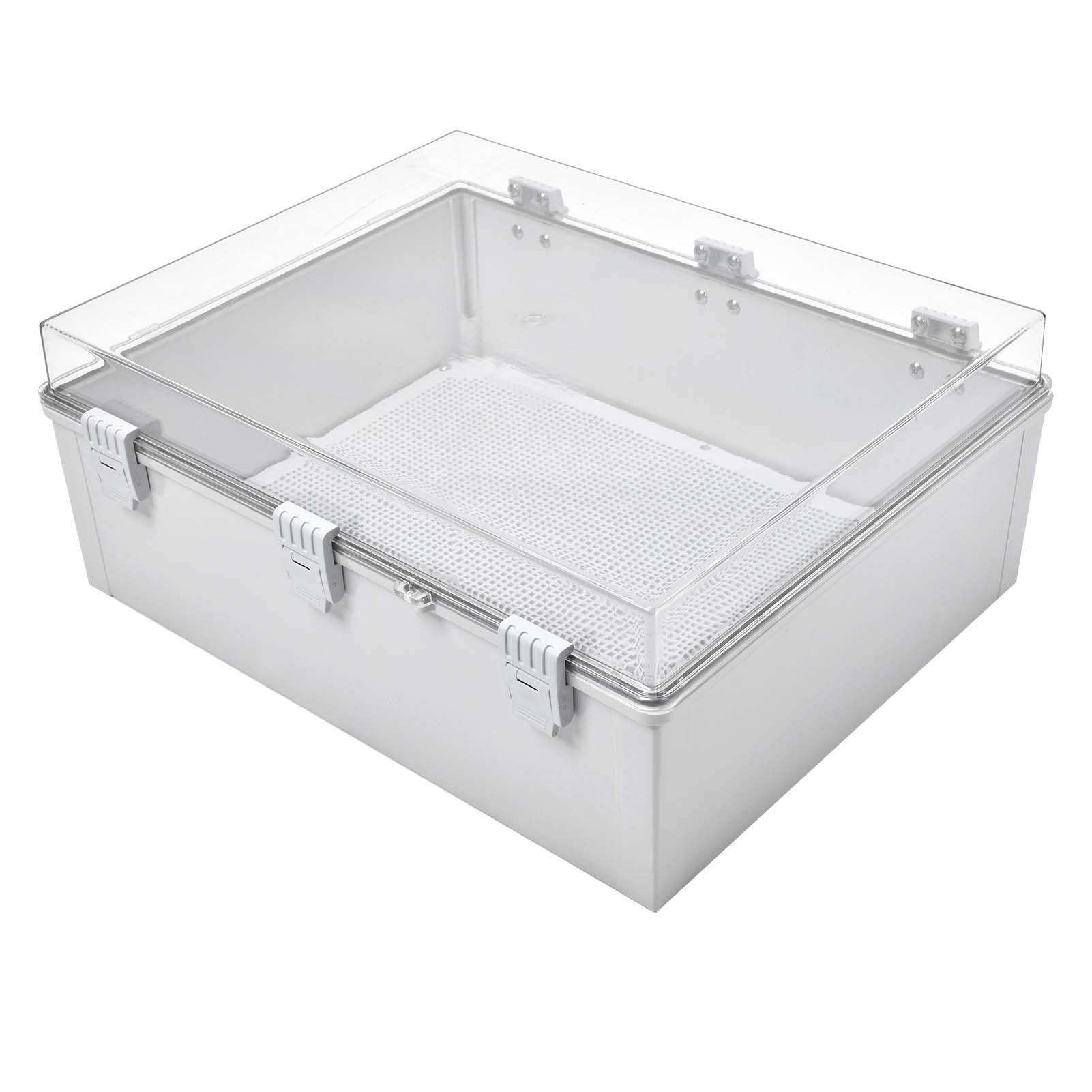 Anschlussdose Aus Transparentem Kunststoff Mit Schnalle, Wasserdicht Und Staubdicht, Elektrisches Zubehör