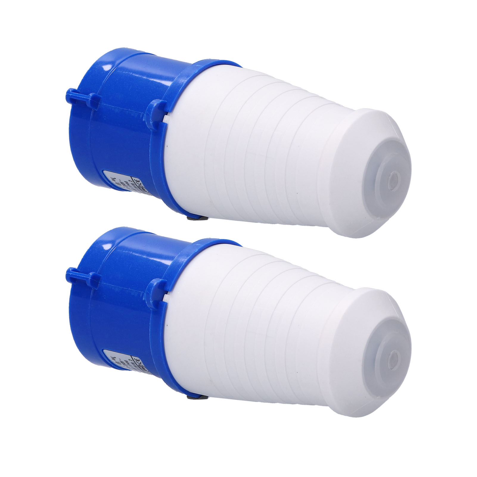 2 Stück Industriestecker, Isolierendes Gehäuse, Wasserdicht, 3-polig, Hohe Elektrische Leistung, Luftfahrtstecker