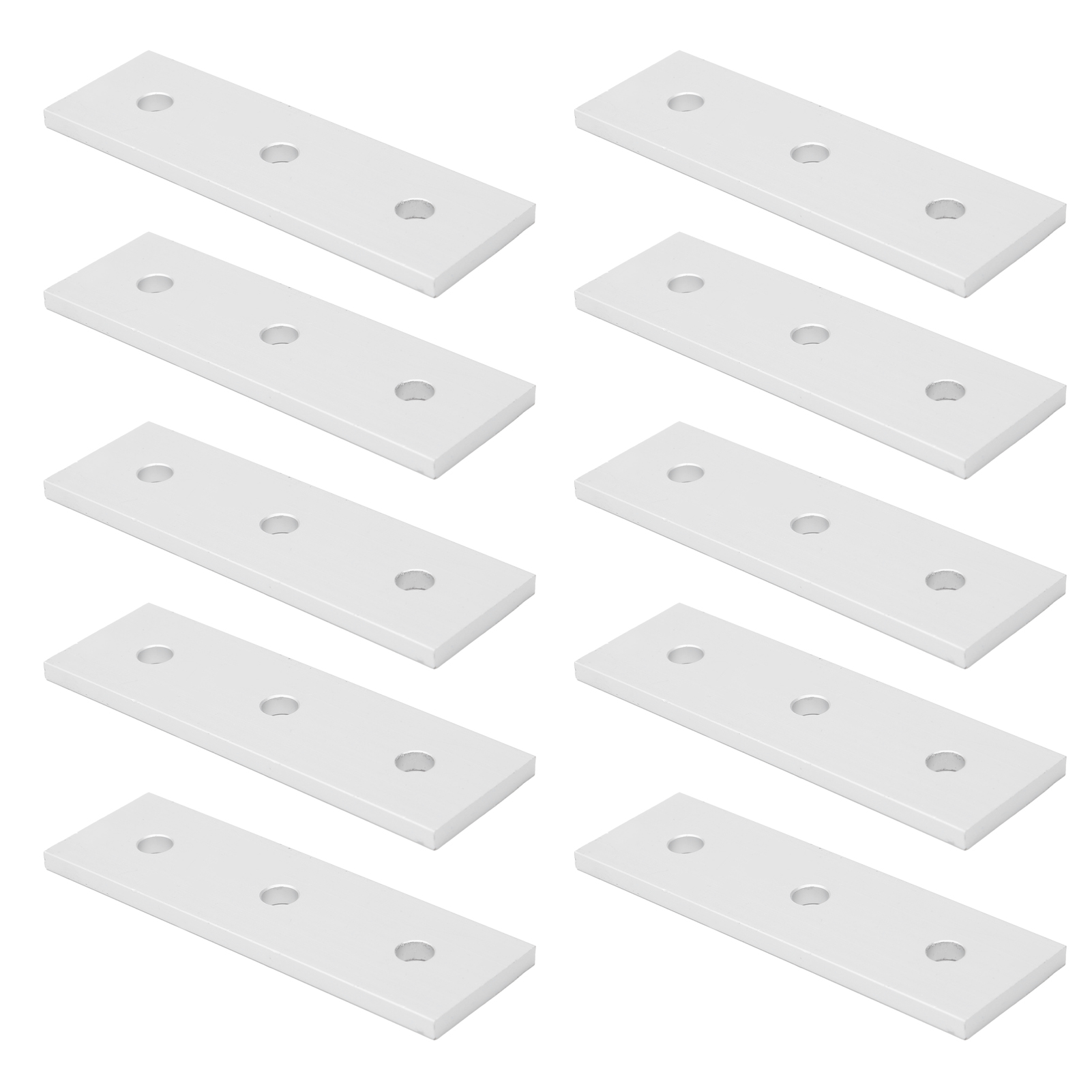 10 Stück Flache Aluminium-verbindungsplatten, Flache Gerade Reparatur- Und Verbindungsplatten 3030 – 3-loch