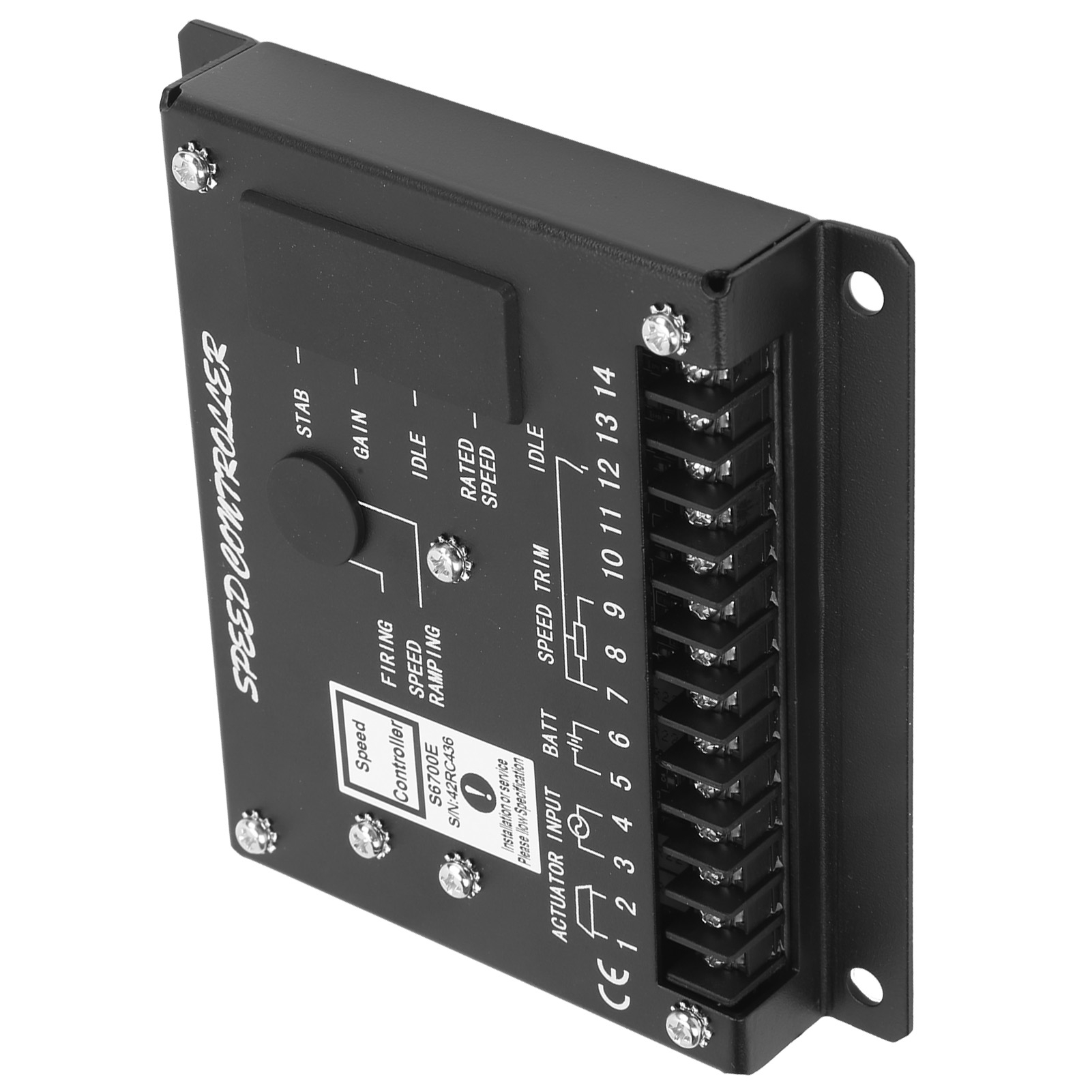 Elektronischer Drehzahlregler Für Dieselgeneratoren, Multifunktionseinheit S6700e 12–32 V