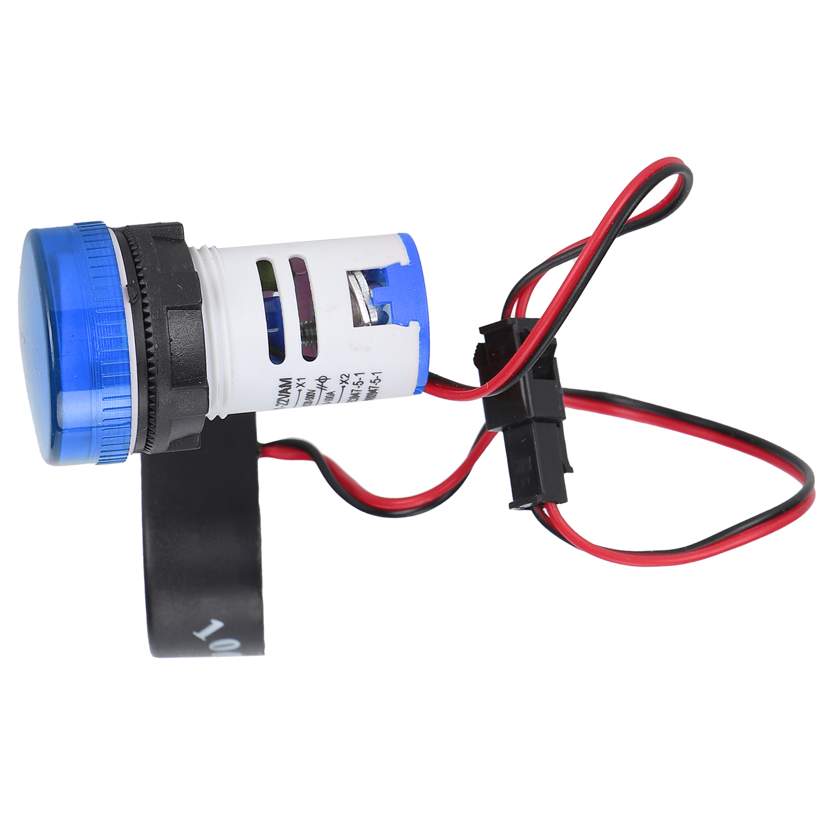 Stromsignalanzeige Universal 2-anzeige Rundlampe 60500v Ac Ad101-22vam Blau