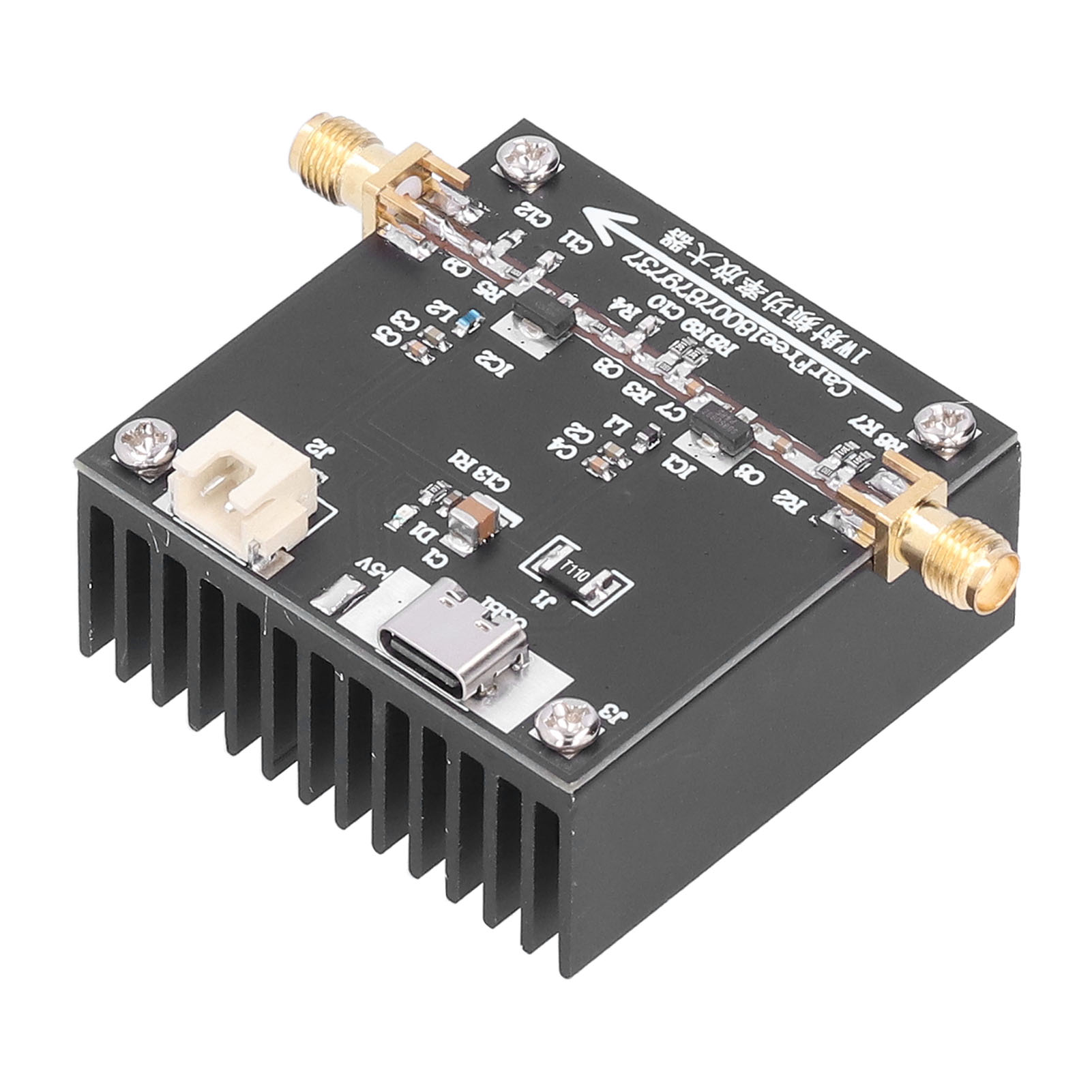 1,55 Ghz 1 W 30 Db Hf-verstärkermodul Mit Usb-kabel Für Gps-störsender Und Leistungsverstärker