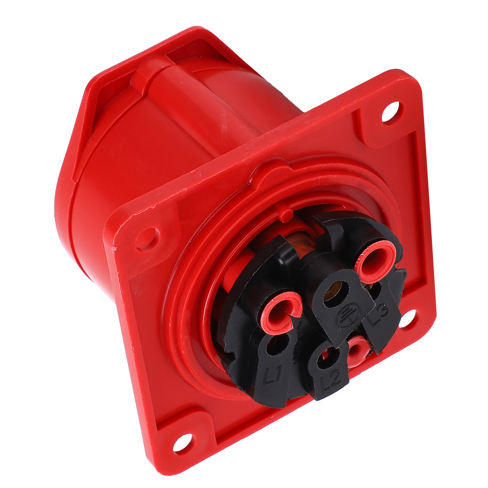 16-a-industriesteckdose, 4-polig, 3-phasig, Schutzart Ip44, Wasserdicht, Explosionsgeschützt, Für Unterputzmontage, 380–415 V, 3p+e