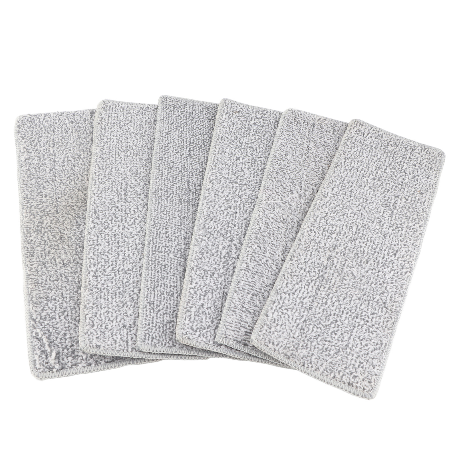 Mikrofaser-wischmopp Für Trocken- Und Nassreinigung, Müheloses Wischen, Ideal Für Fliesen Und Andere Oberflächen. 6er-packung Blaue Tücher.