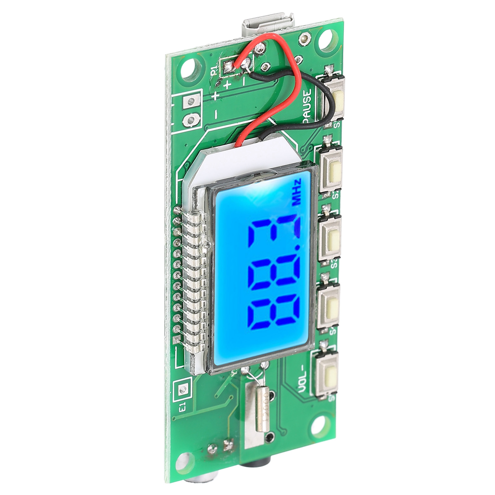 Fm-sendermodul Mit Digitaler Stereo-frequenzmodulation Und Lcd-display, 87–108 Mhz, 3–5 V