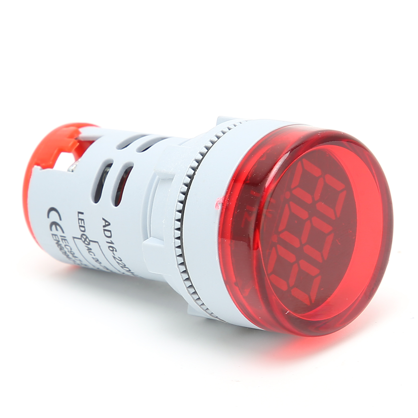 Ad16–22dhz Frequenzmesser 20–75 Hz Frequenzanzeigeleuchte Panelmeter Monitorrot