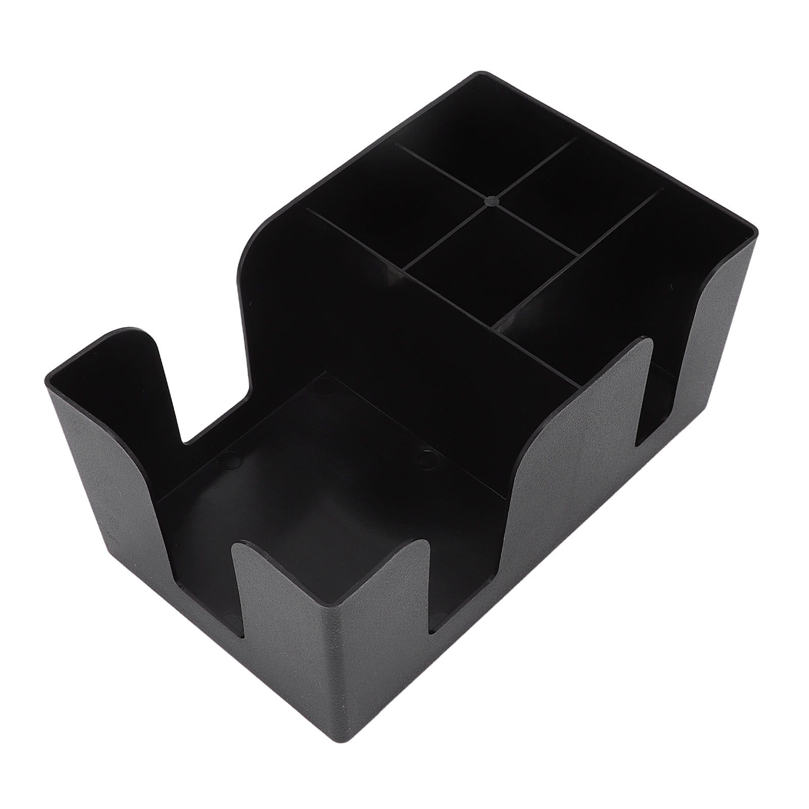 Multifunktionaler Abs-kaffeestations-organizer, Vertikal, Mit 6 Fächern Für Kaffeezutaten.