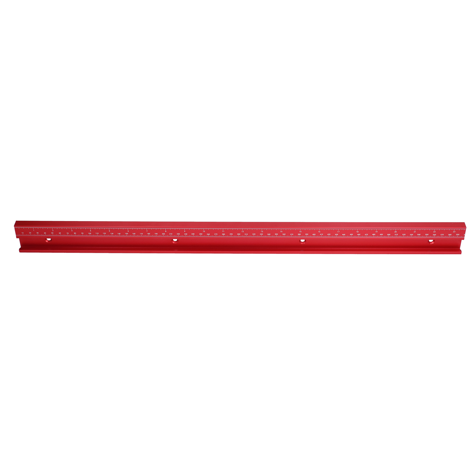 45er-typ Holzbearbeitungsrutsche Aluminiumlegierung Führungsschiene Schiebegriff Tischkreissäge Vorrichtung Schlitzteile 600 Mm