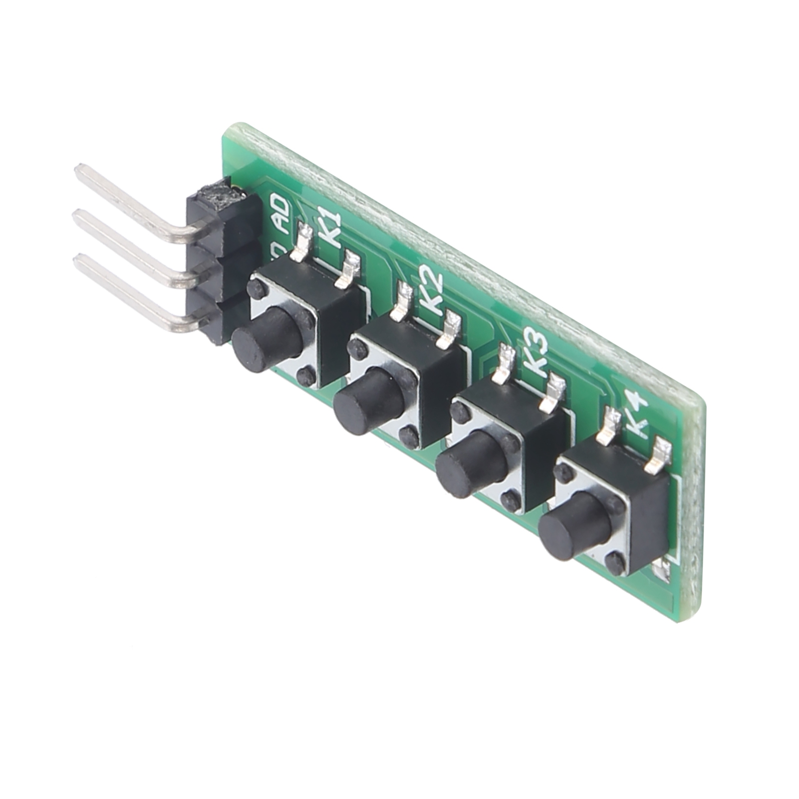 Kleines Tastenmodul Mit 4 Tasten Und 1 Analogem Ausgang (ad-pin Kc11b04)