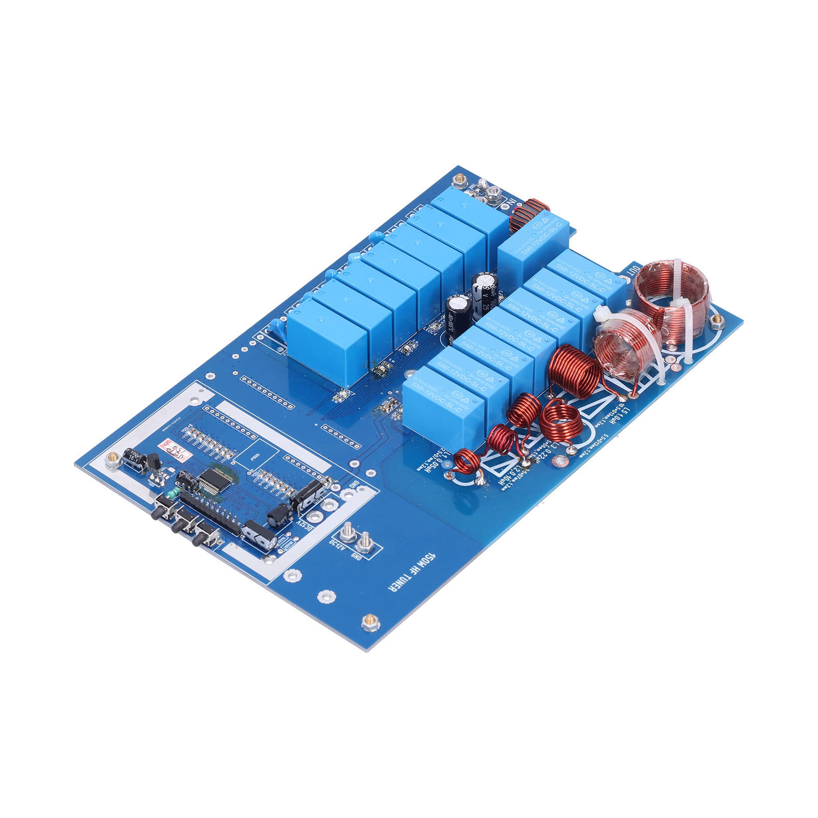 Diy-motherboard-kit-modul Universeller Automatischer Antennentuner Host-board + Abdeckung Atu‑100