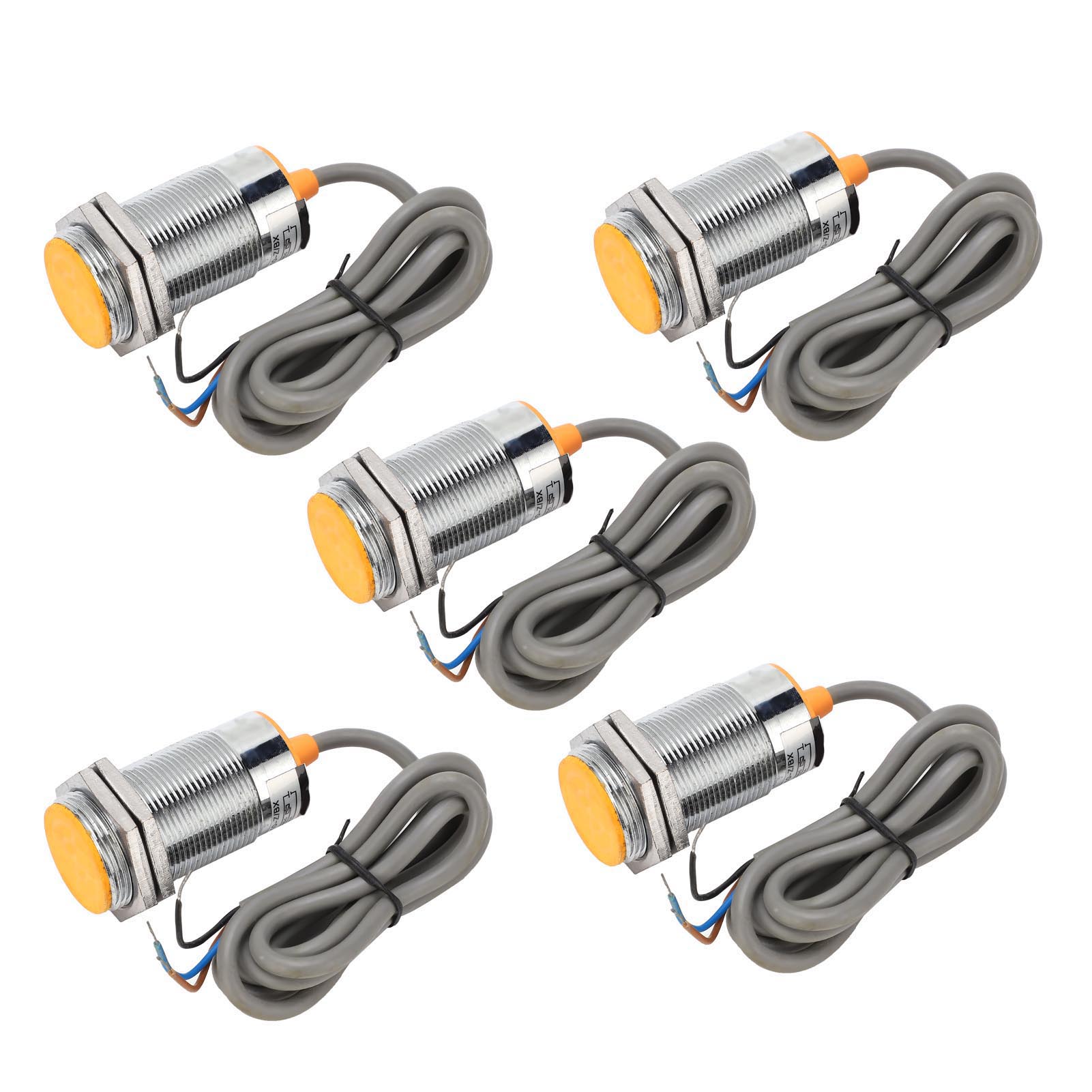 5 Stück Induktive Metallschalter-näherungsgrenzwertsensoren Npn 3-draht, Normalerweise Offen Lj30a3-10-z/bx