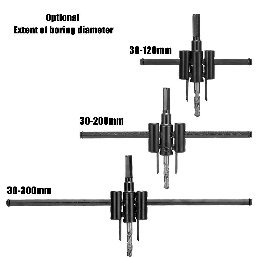 30-120 Mm Holzbearbeitungs-öffner, Einstell-holzkreis-lochsägen-set