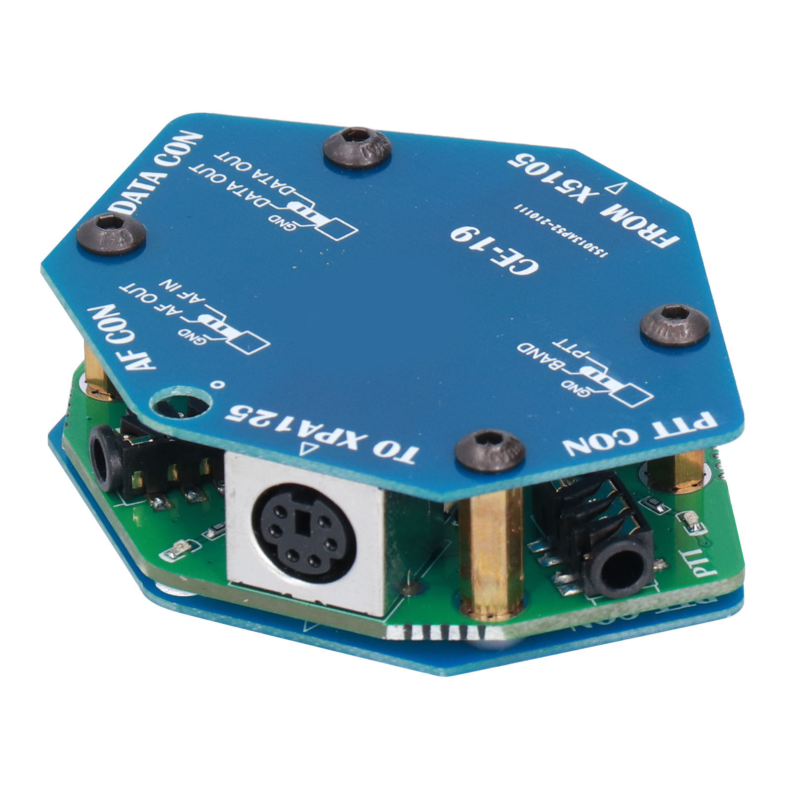Datenschnittstellen-erweiterungskarte Acc Ptt-platine Ce19 Zubehör Mit Gehäuse Für X5105 Xpa125b