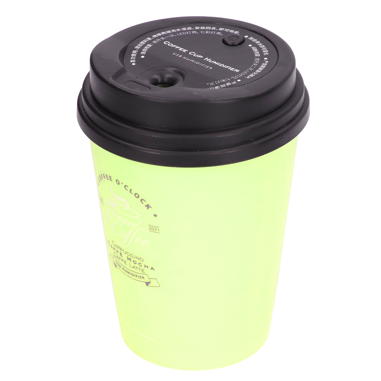 Usb-luftbefeuchter, 300 Ml, Kaffeetassengröße, Geräuscharm, Automatische Abschaltung, Kompakt, Leicht, Platzsparend, Mini-luftbefeuchter Für Auto, Zuhause, Büro, Lila