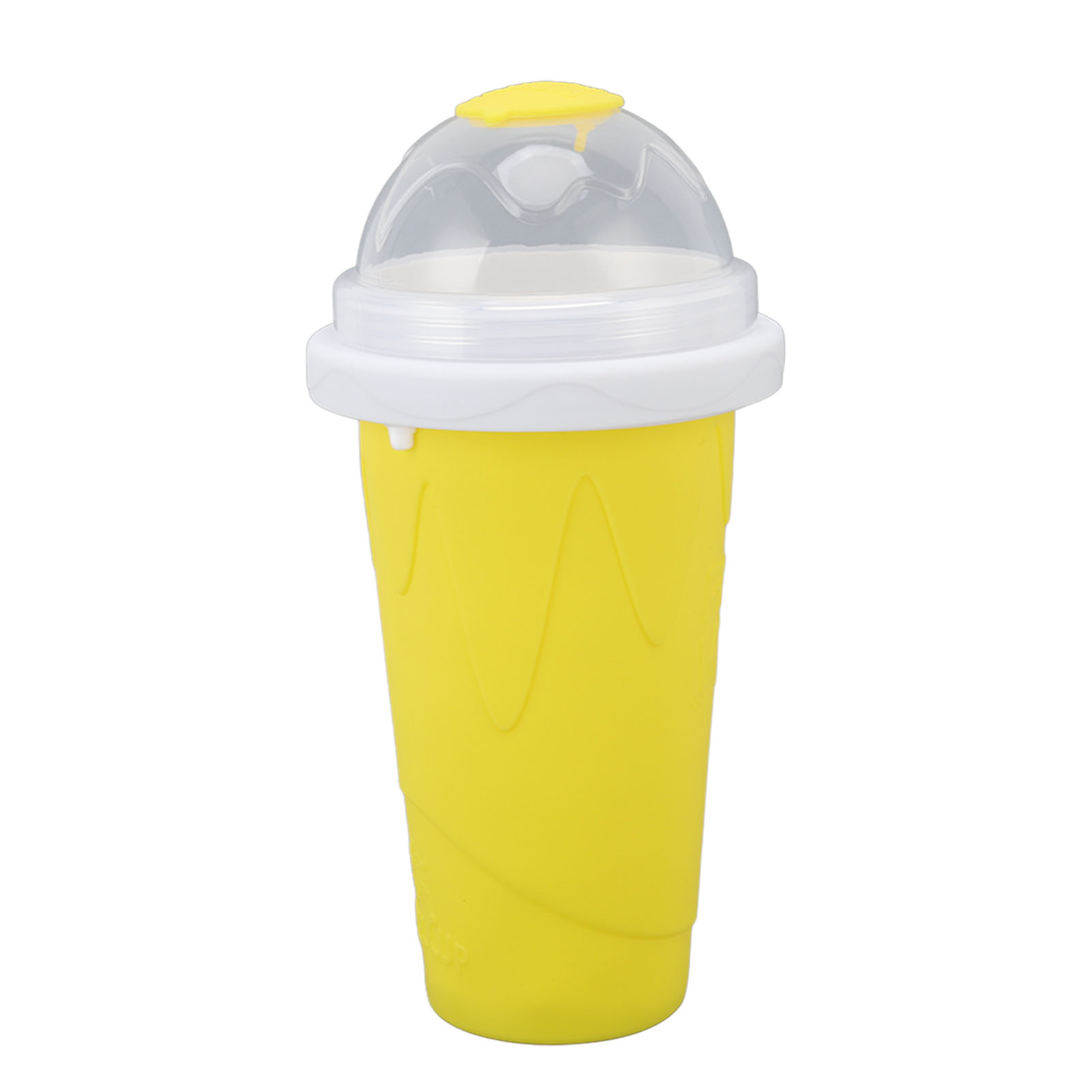 Schnell Zubereitete Smoothie-becher, Schnell Gefrorene Smoothie-becher, Hausgemachte Milchshake-maschine Für Die Ganze Familie (gelb)