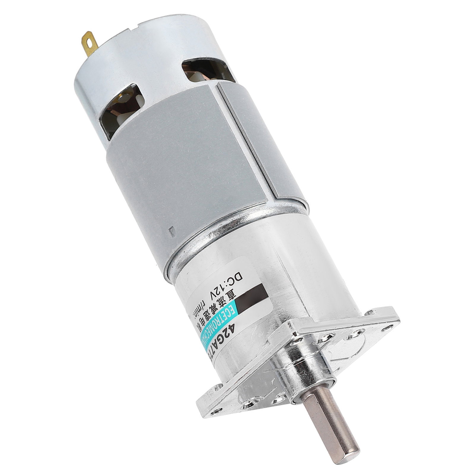 Dc-getriebemotor Mini Niedrigdrehzahl Cw Ccw Permanentmagnethalterung Sportsteuerung 12v Xd42ga755 (50 U/min)