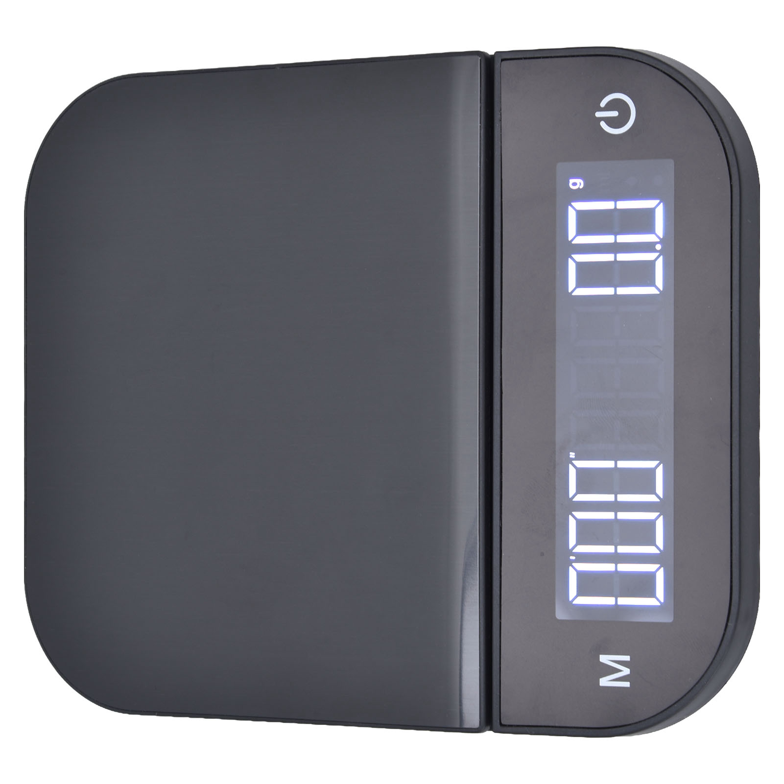 Kaffeewaage, Max. 3 Kg, Große Led-hintergrundbeleuchtung, Zwei Einheiten, Usb-ladefunktion, Timerfunktion, Hochpräzise Küchenwaage