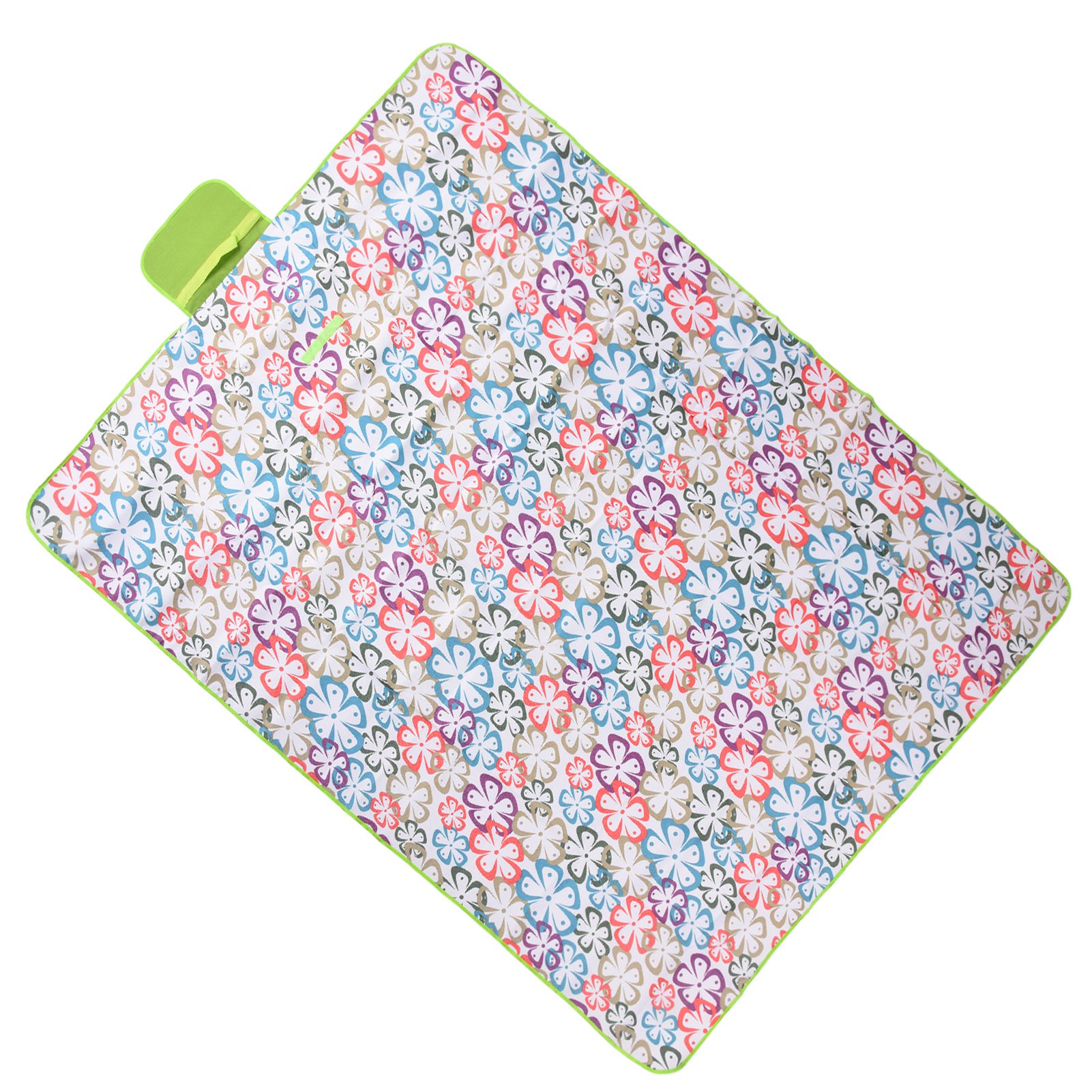 145/200 Picknickdecke, Große, Wasserdichte Und Sandabweisende Outdoor-decke Mit Blumenmuster, Ideal Für Camping Und Reisen