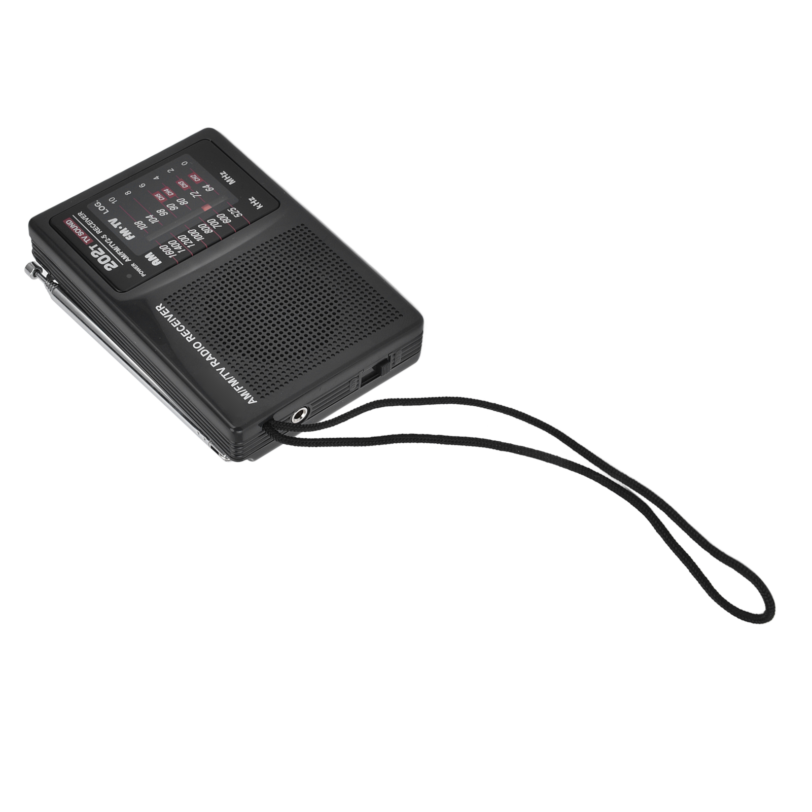 Tragbares Taschenradio Mit Fm/am-radio, Manueller Sendersuche Und Externem Kopfhöreranschluss Für Drinnen Und Draußen Im Büro