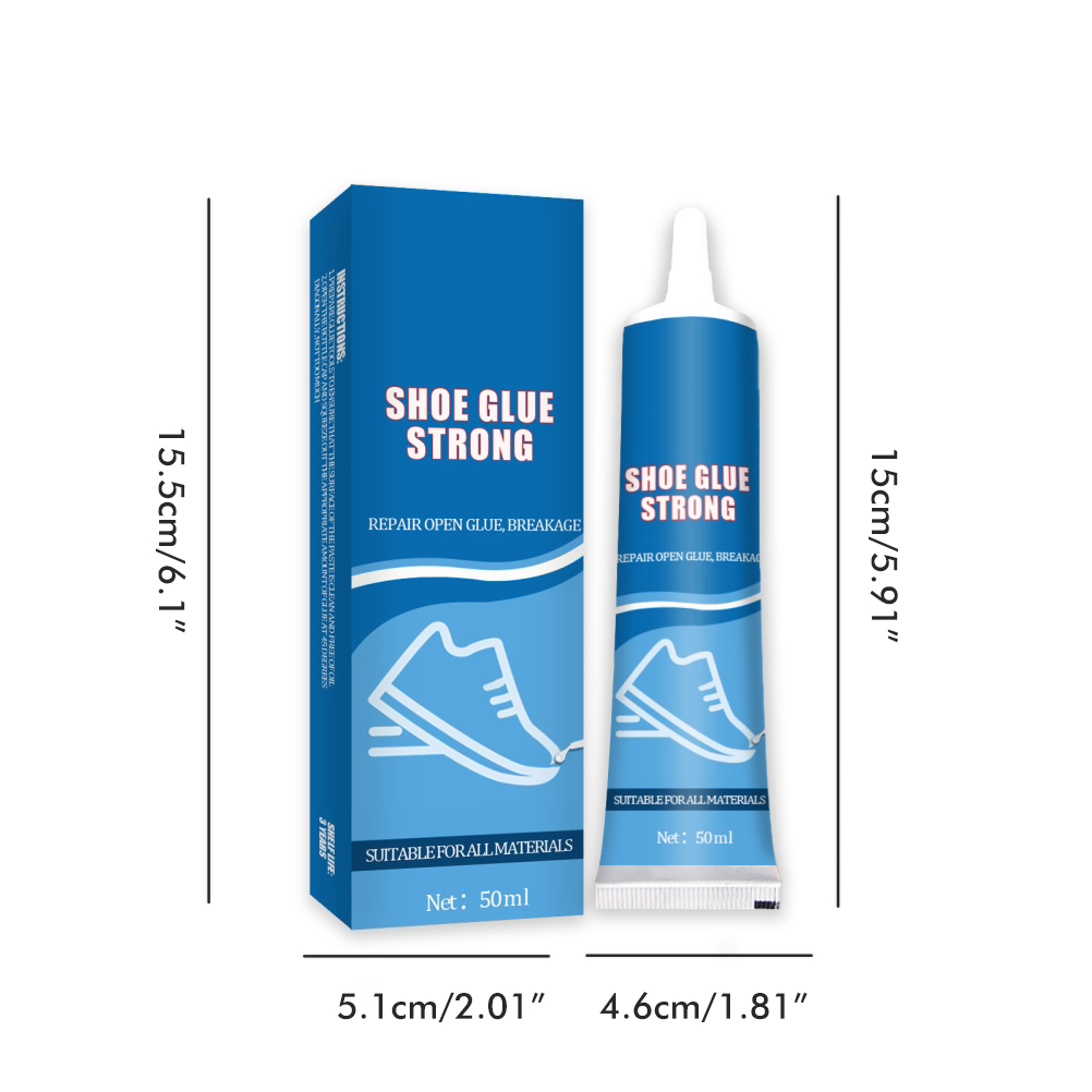 50 Ml Starker Mehrzweck-schuhkleber, Wasserfest, Für Schuhreparaturen, Sneaker Und Lederschuhe