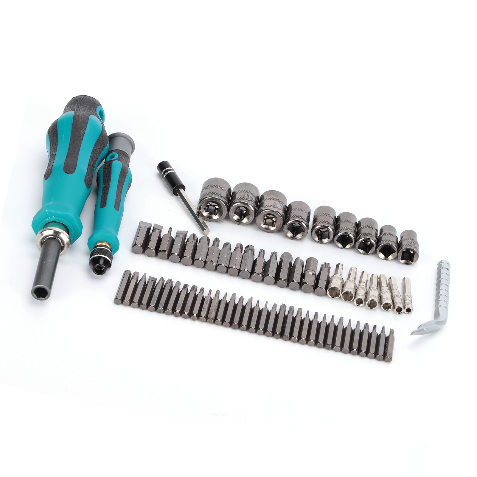 Ratschenwerkzeug-set, Schraubendreher-bits, Steckschlüssel, Elektrikerschlüssel, Reparaturzubehör