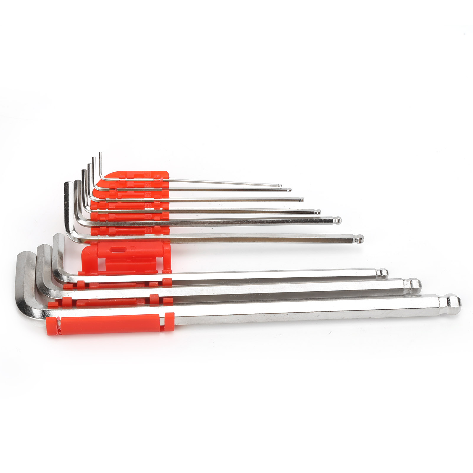 9-teiliges Sechskantschlüssel-set Aus Chrom-vanadium-stahl, Schraubendreher-reparaturwerkzeug, 1 Schutzhülle