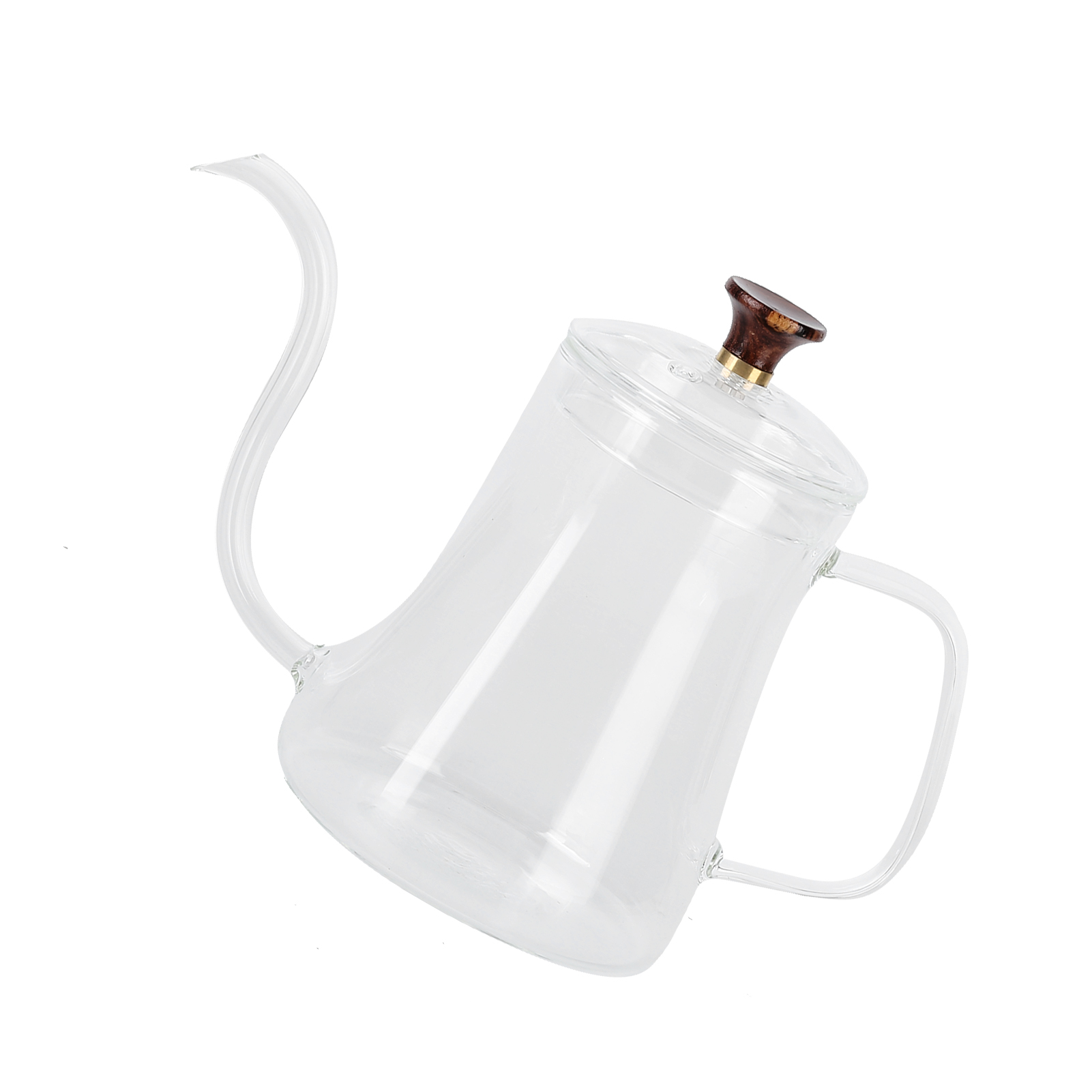 Glaskaffeekanne Mit Schwanenhals Und Dünner Öffnung, Handgefertigter Kaffeebereiter, Pour-over-kanne (600 Ml)