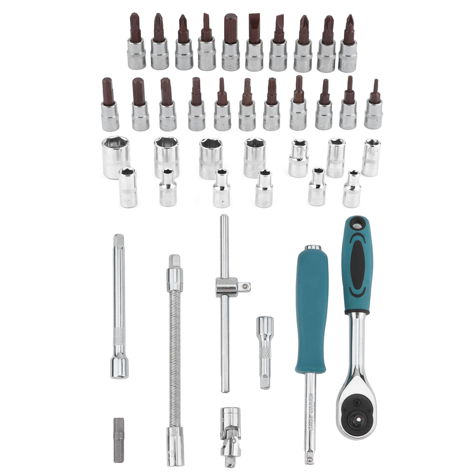 Steckschlüssel-schraubendreher-set, Autoreparatur-ratschenschlüssel-set, Werkzeugkasten, Hardware-werkzeuge 21834