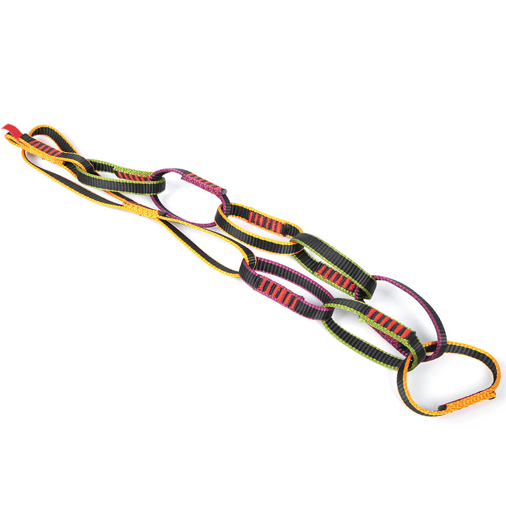 Outdoor-kletterausrüstung Aus Nylon, Abseilringschlinge, Daisy Chain Seil, Persönlicher Anker