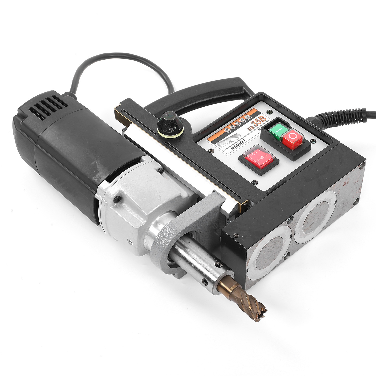 Industrielle Tragbare Magnetbohrmaschine Mit Transportkoffer, Elektrowerkzeug 18400eu, Stecker 220v