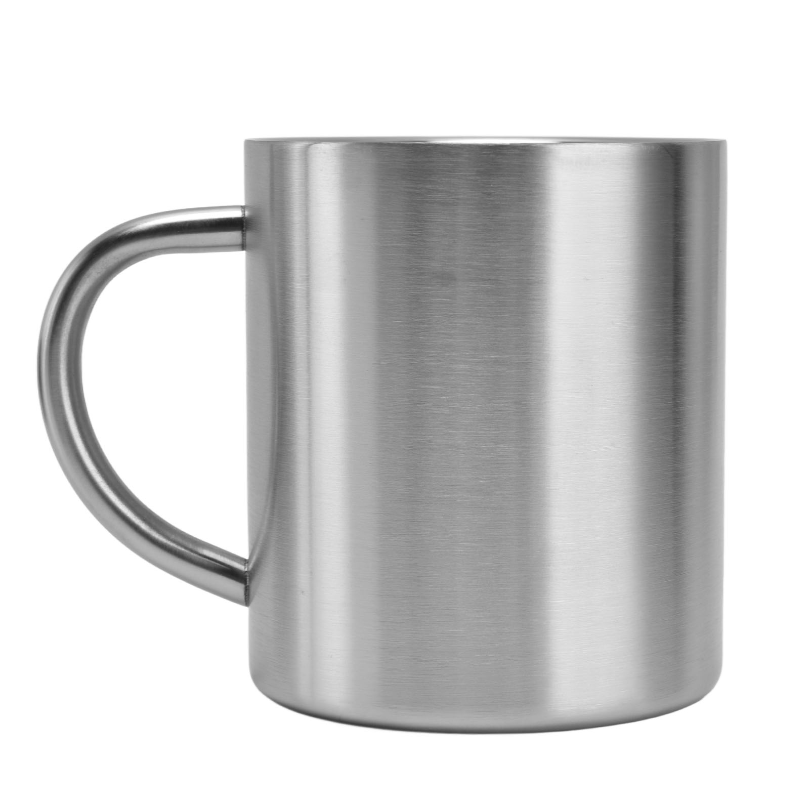 Doppelwandige Kaffeebecher, Edelstahl-teetassen Für Camping, Reisen, Outdoor, Büro, 410 Ml