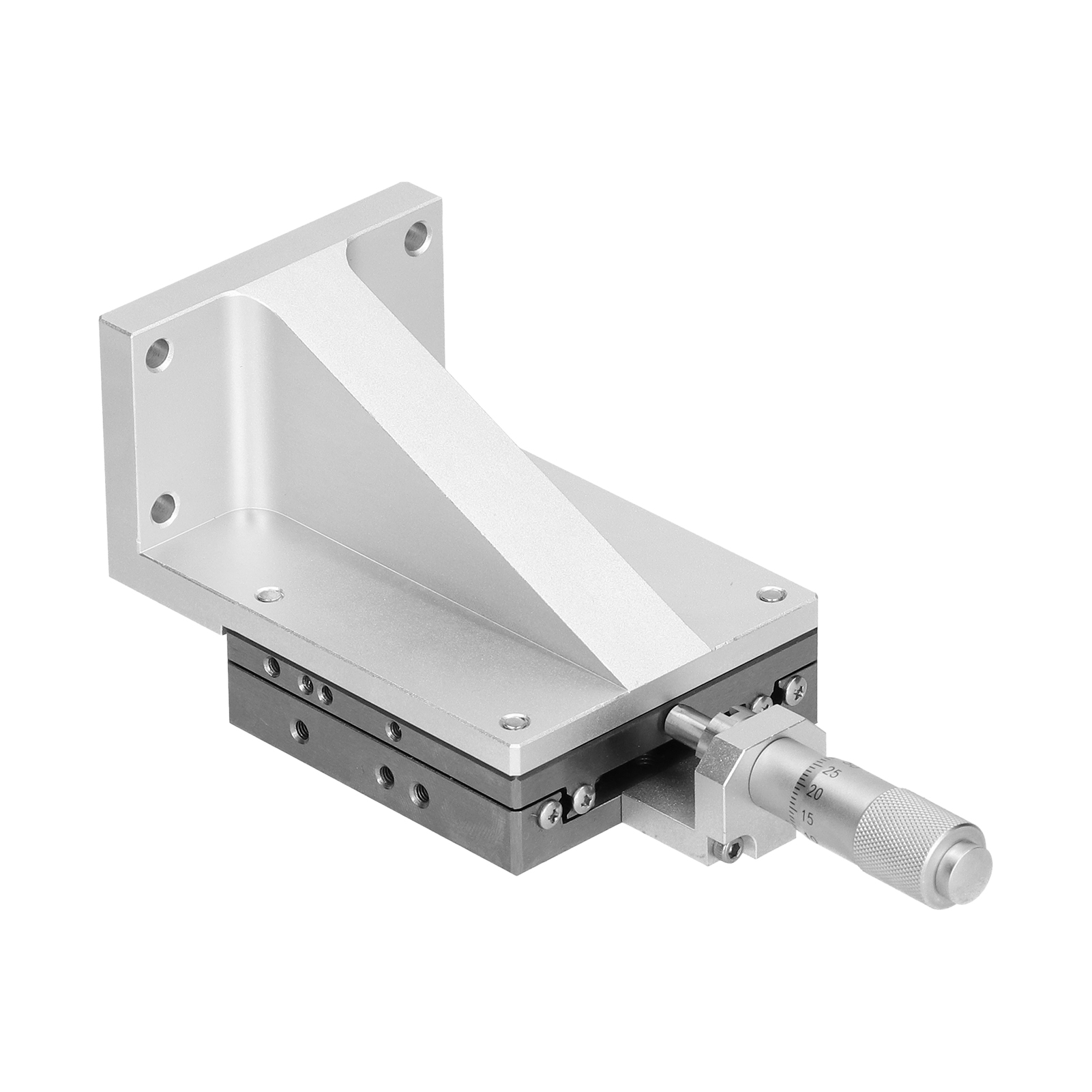 Z-achsen-lineartisch Mit Manueller Feineinstellungsplattform, Kugelführung Und Schiebetisch Zsg60 60x60mm