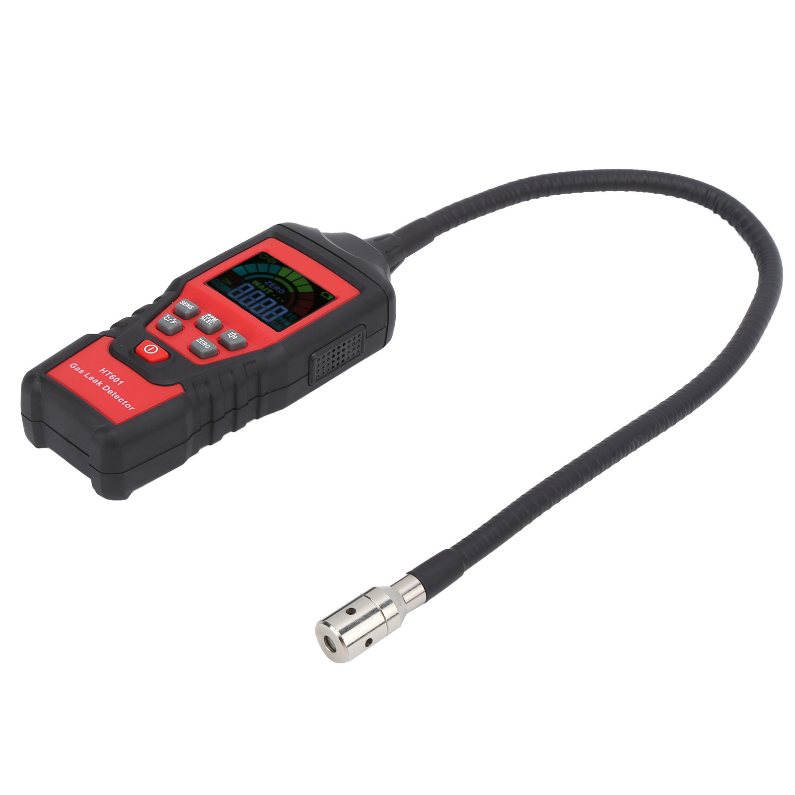 Ht601 Gasdetektor 09999ppm Haushaltsbrenngas Methankonzentration Alarm Gastester
