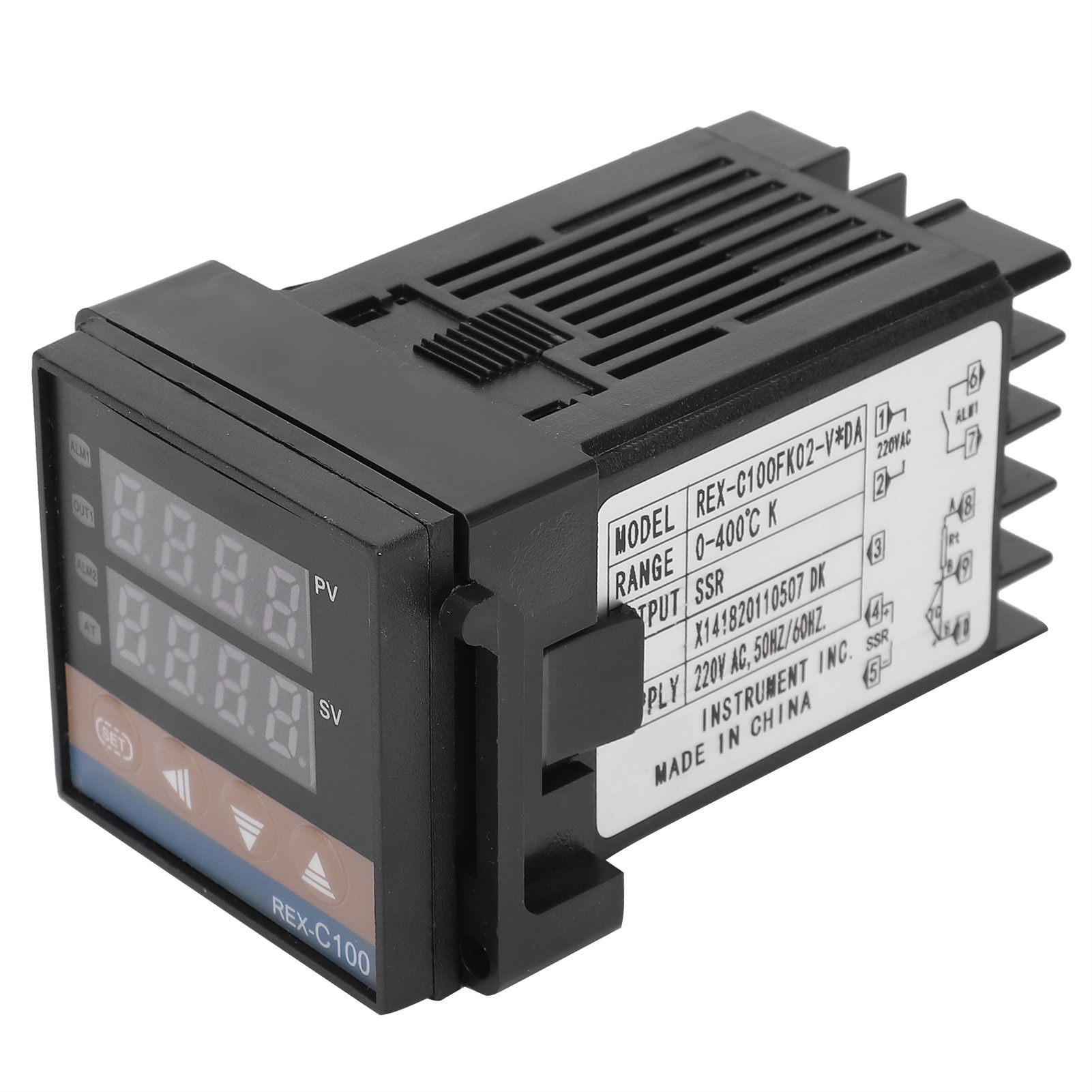 Berm Temperaturregler Mit Digitalanzeige, Intelligenter Thermostatschalter Rexc100fk02vxda 220v
